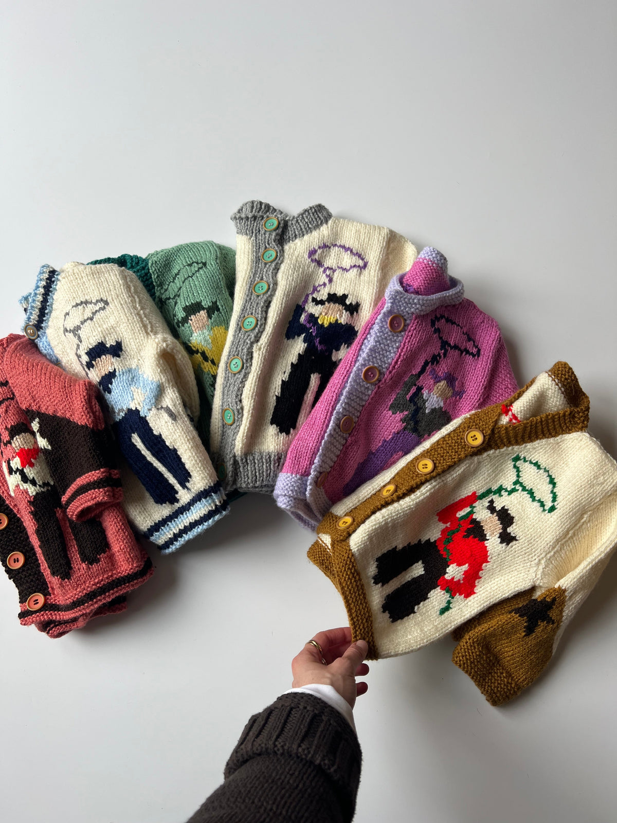 Vintage and hand-knitted children's knitwear from Lamb London