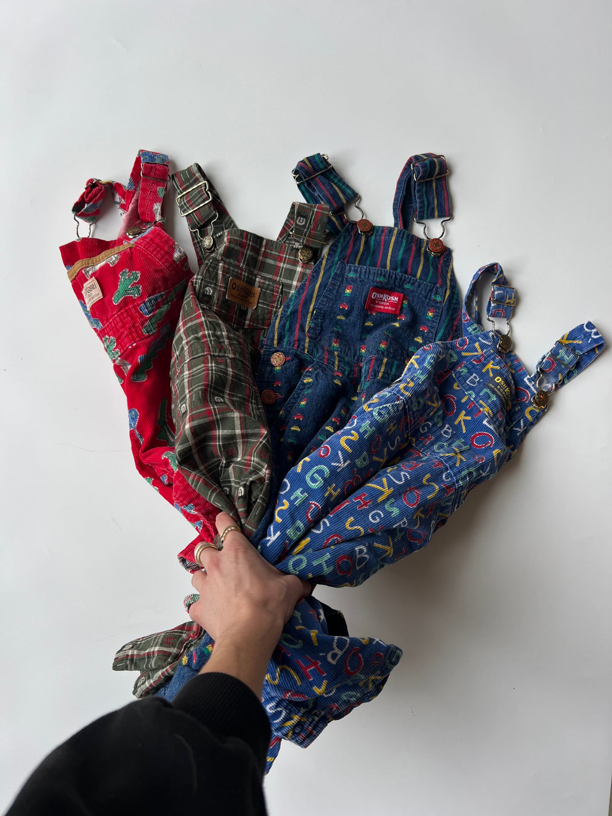 Vintage children's dungarees and rompers from Lamb London