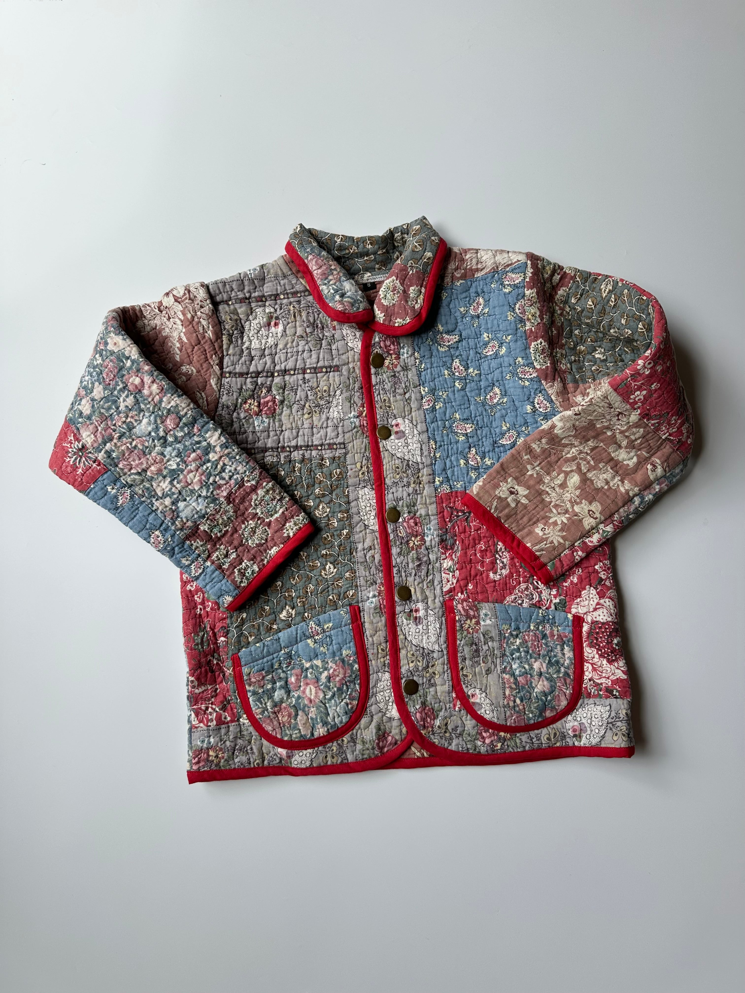 Upcycled Quilt Jacket 6-7 Years