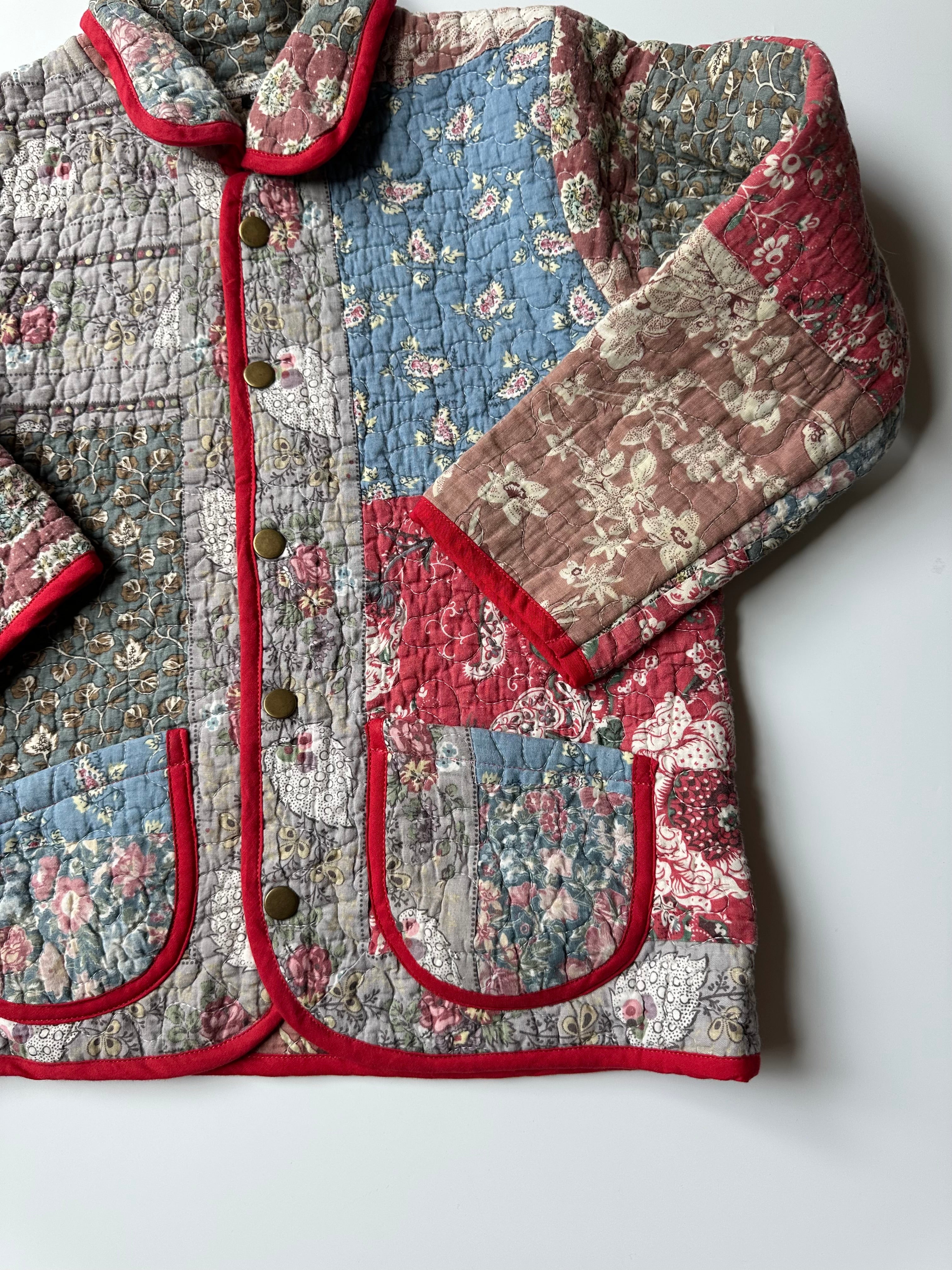 Upcycled Quilt Jacket 6-7 Years