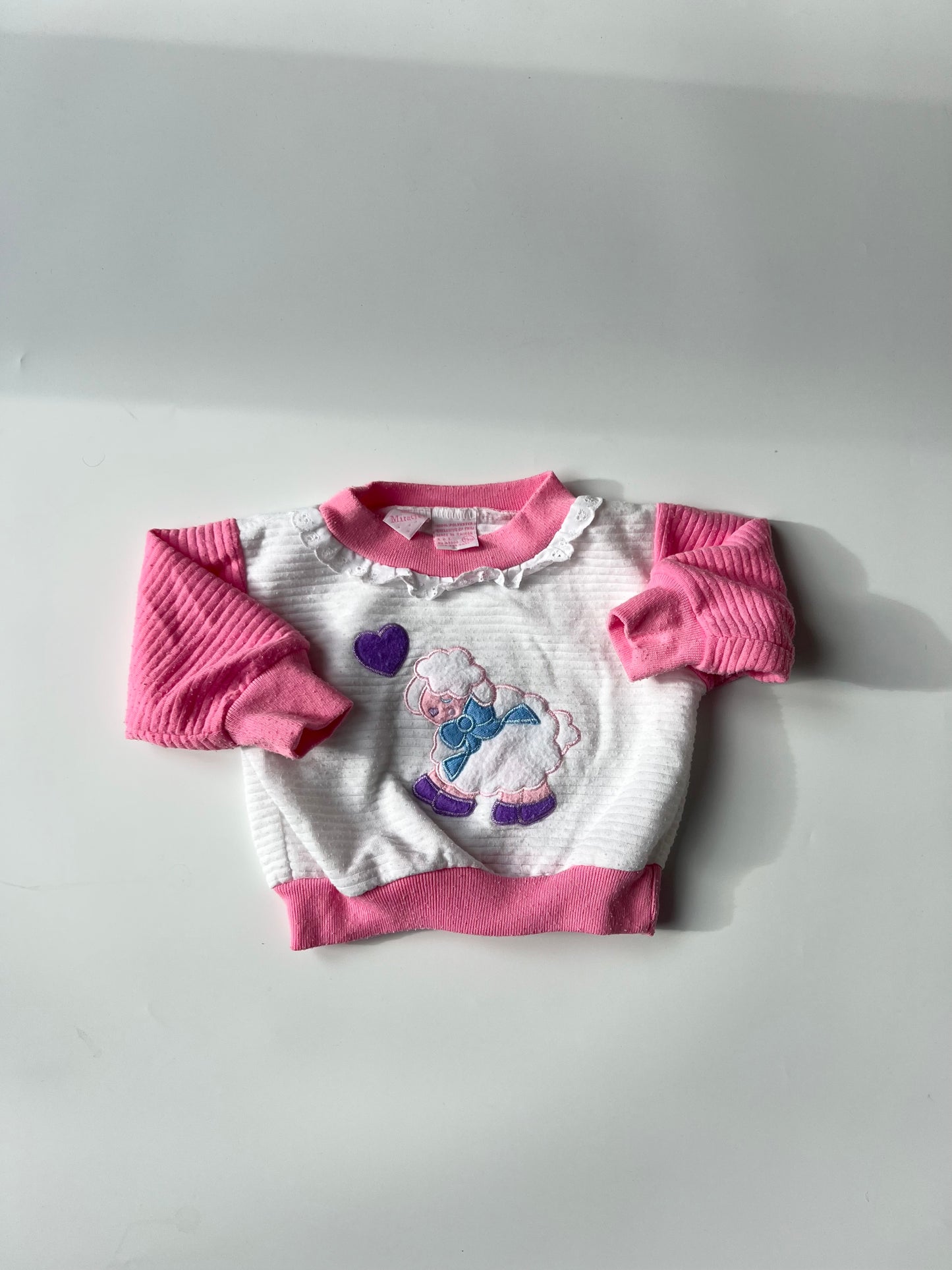 Vintage Little Lamb Sweatshirt 🐑 6 Months