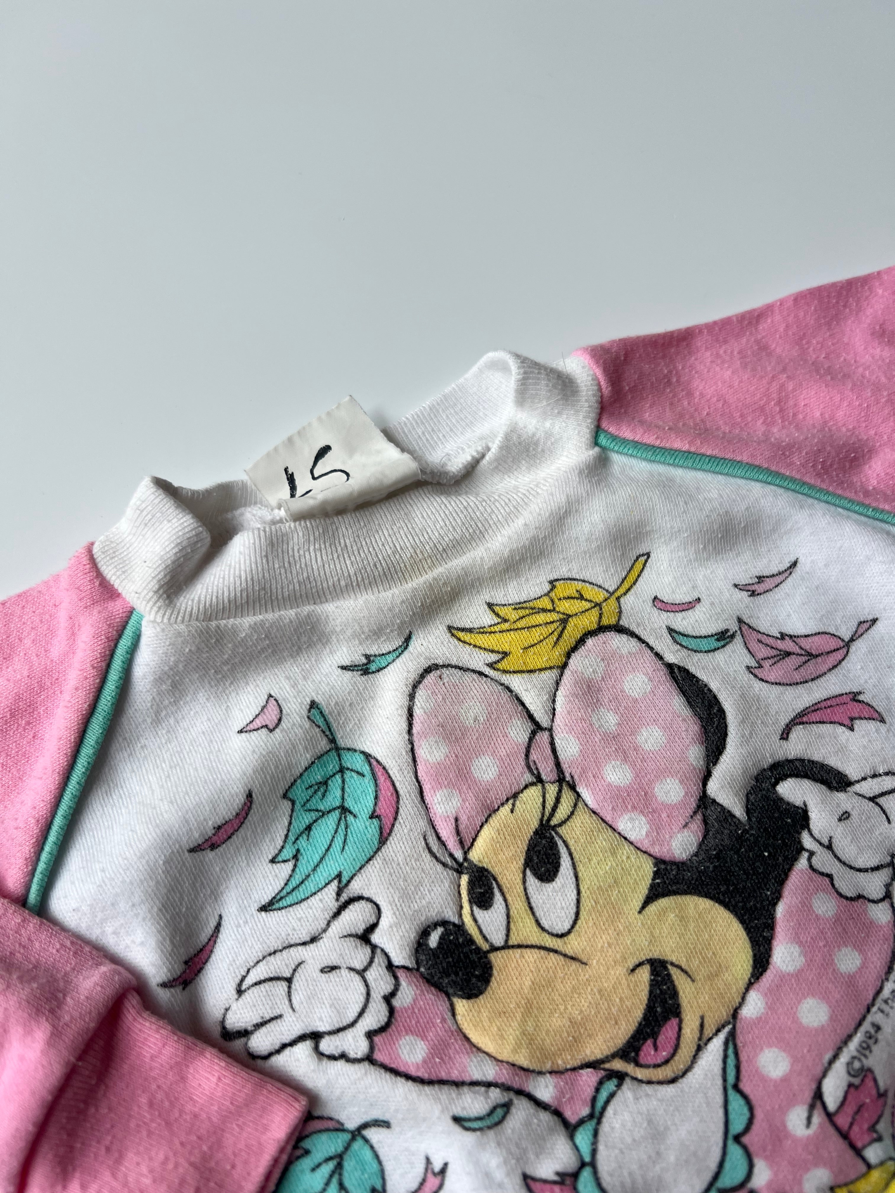 Vintage Minnie Mouse Sweatshirt 3 Months