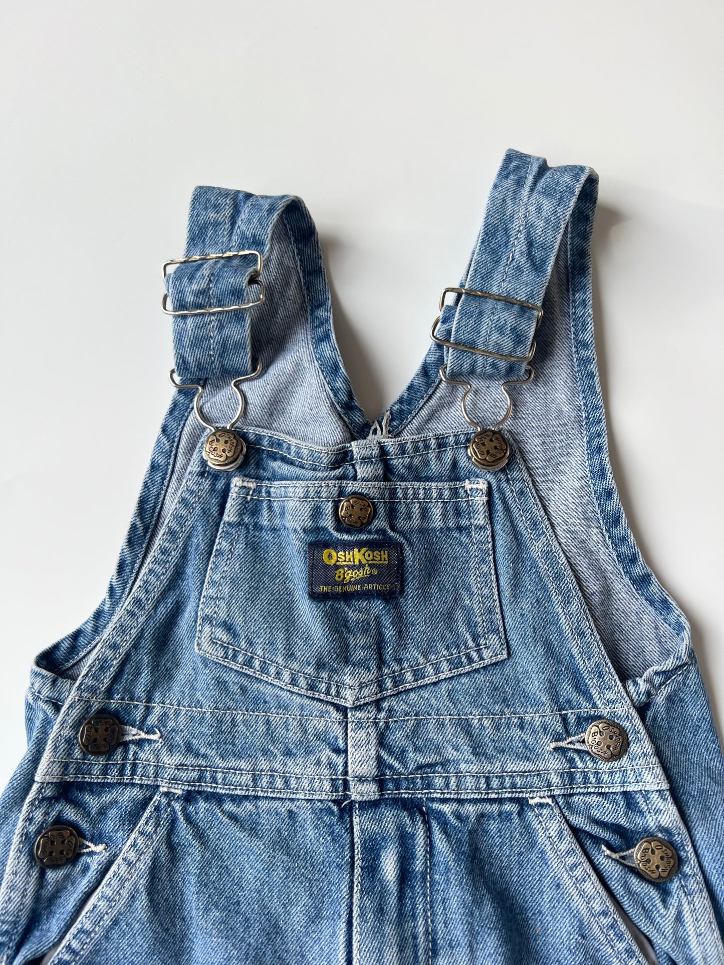 Vintage Classic Denim OshKosh Dungarees 2 years