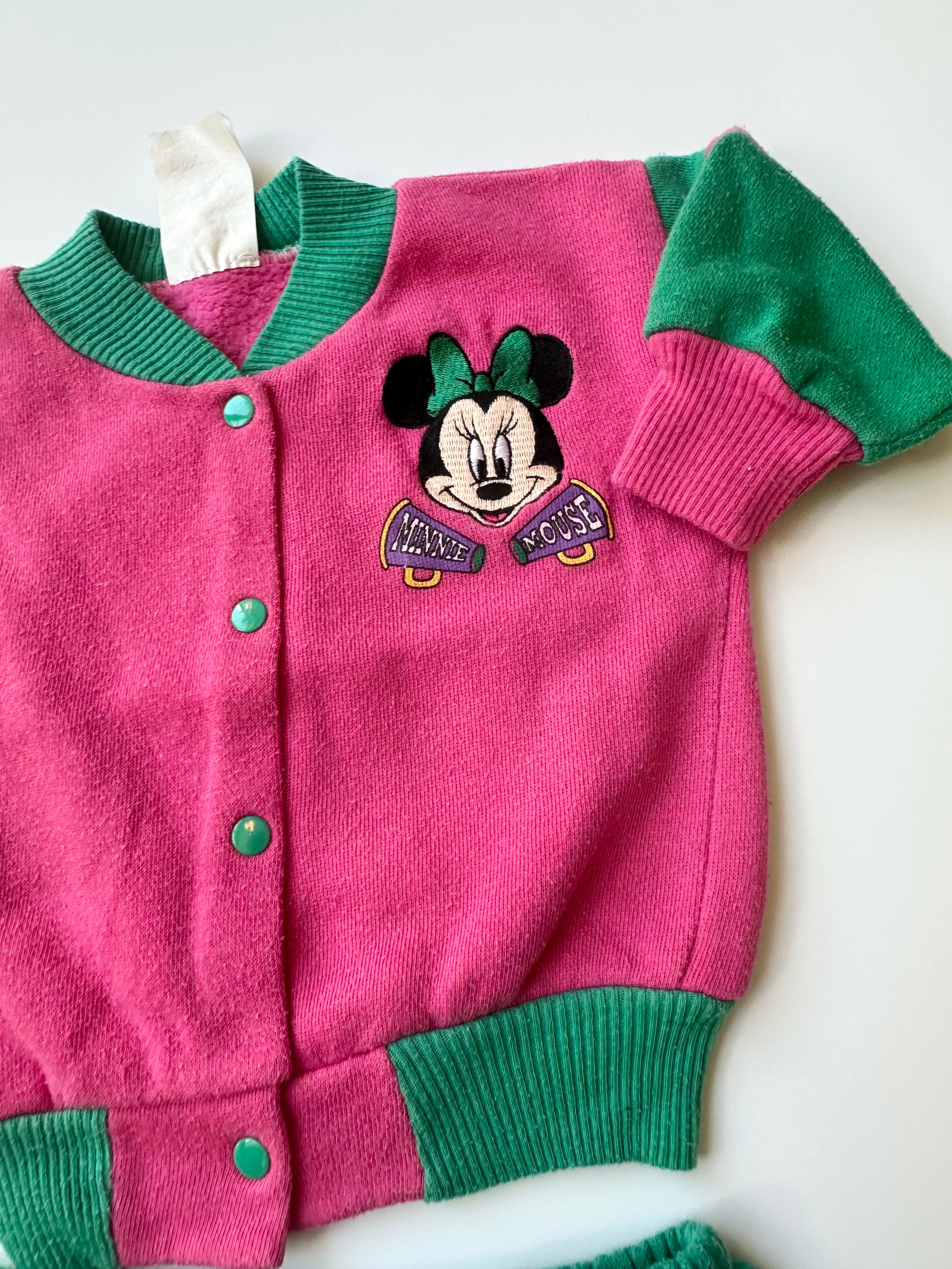 Vintage Disney Merch ❤️ Mickey's Stuff for Kids Brand Minnie Mouse Tracksuit 0-6 Months