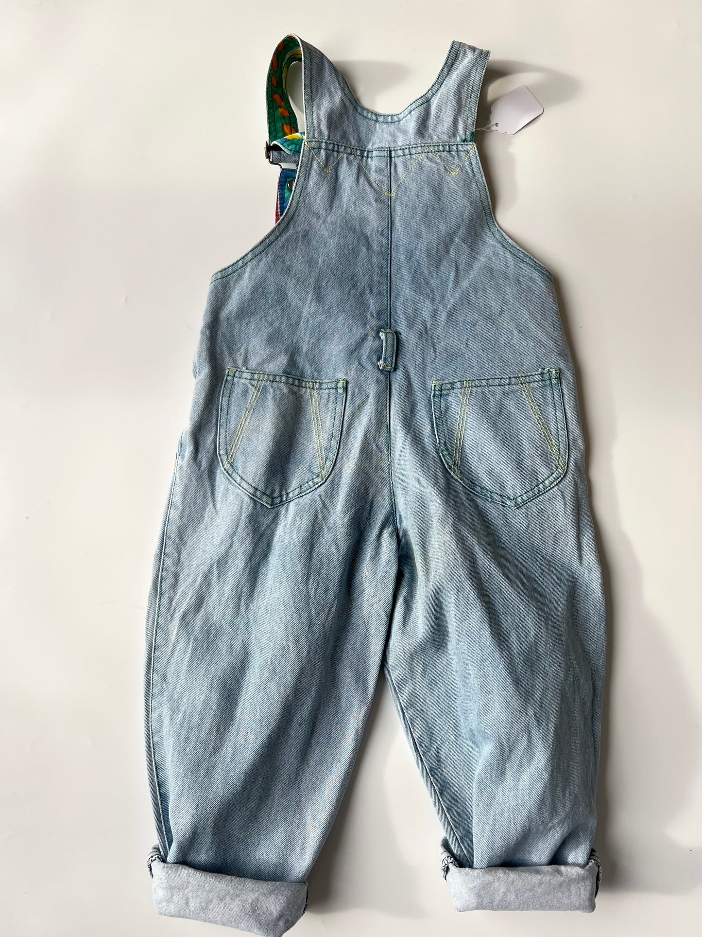Vintage Denim Dungarees 4 years