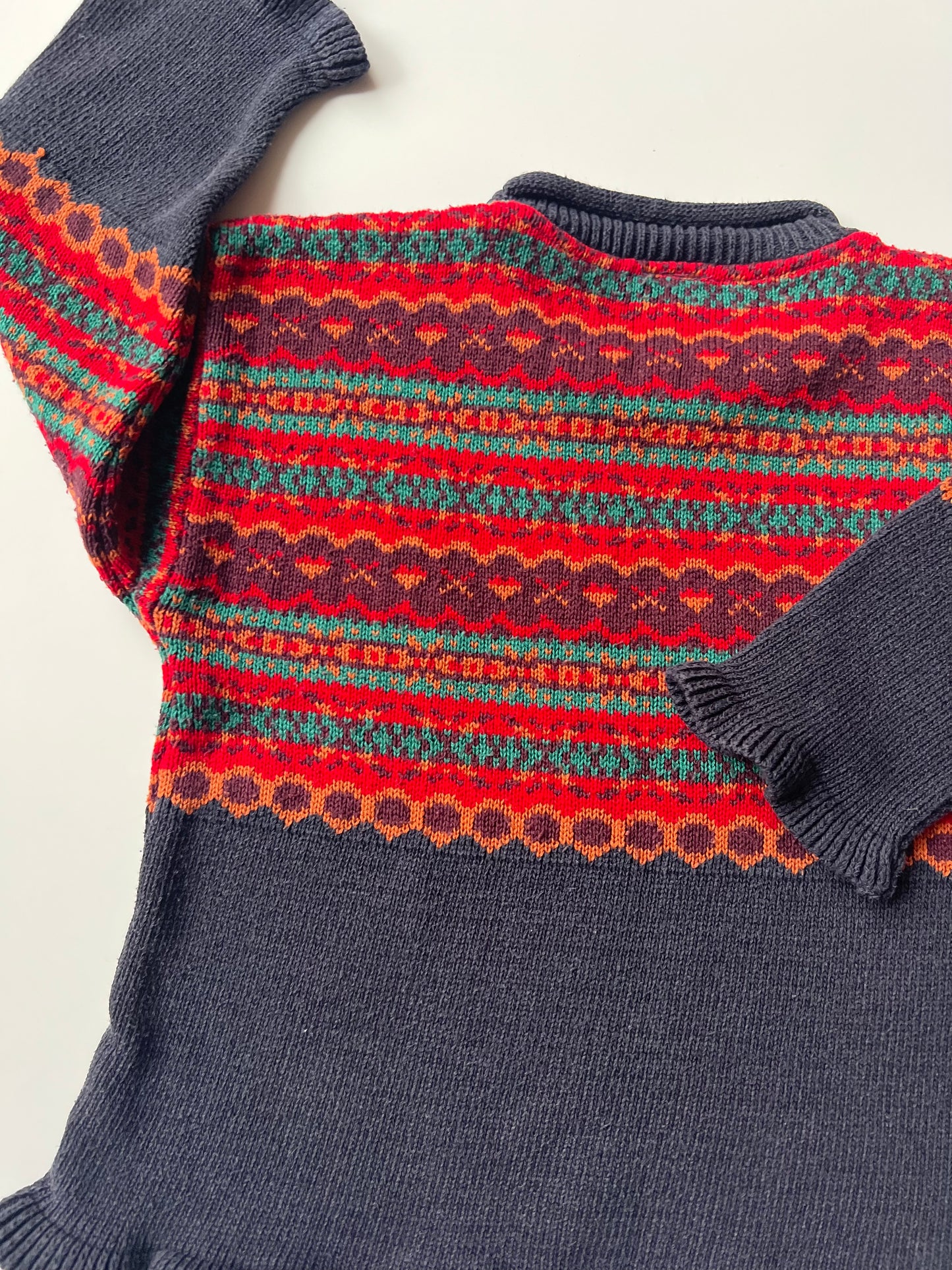 Beautiful Vintage Next Floral Sweatshirt 3-4 Years