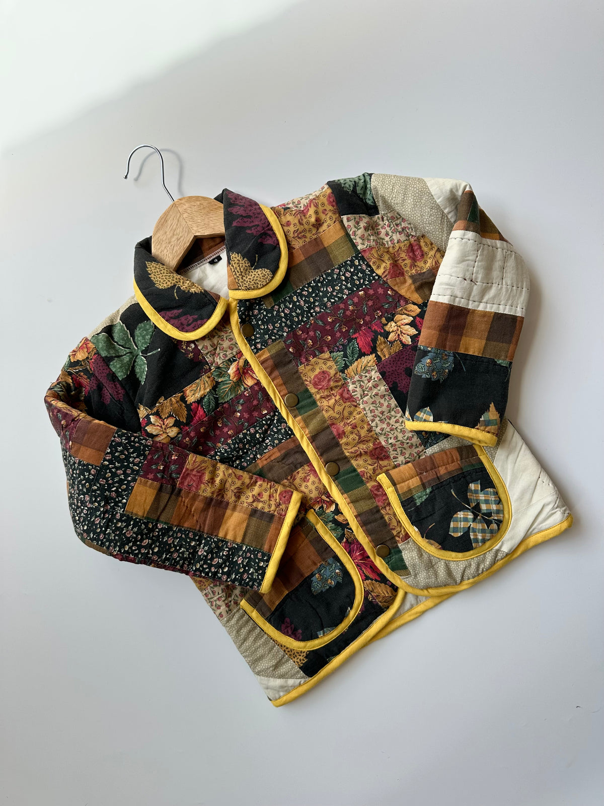 Upcycled Vintage Blanket Quilt 4 Years