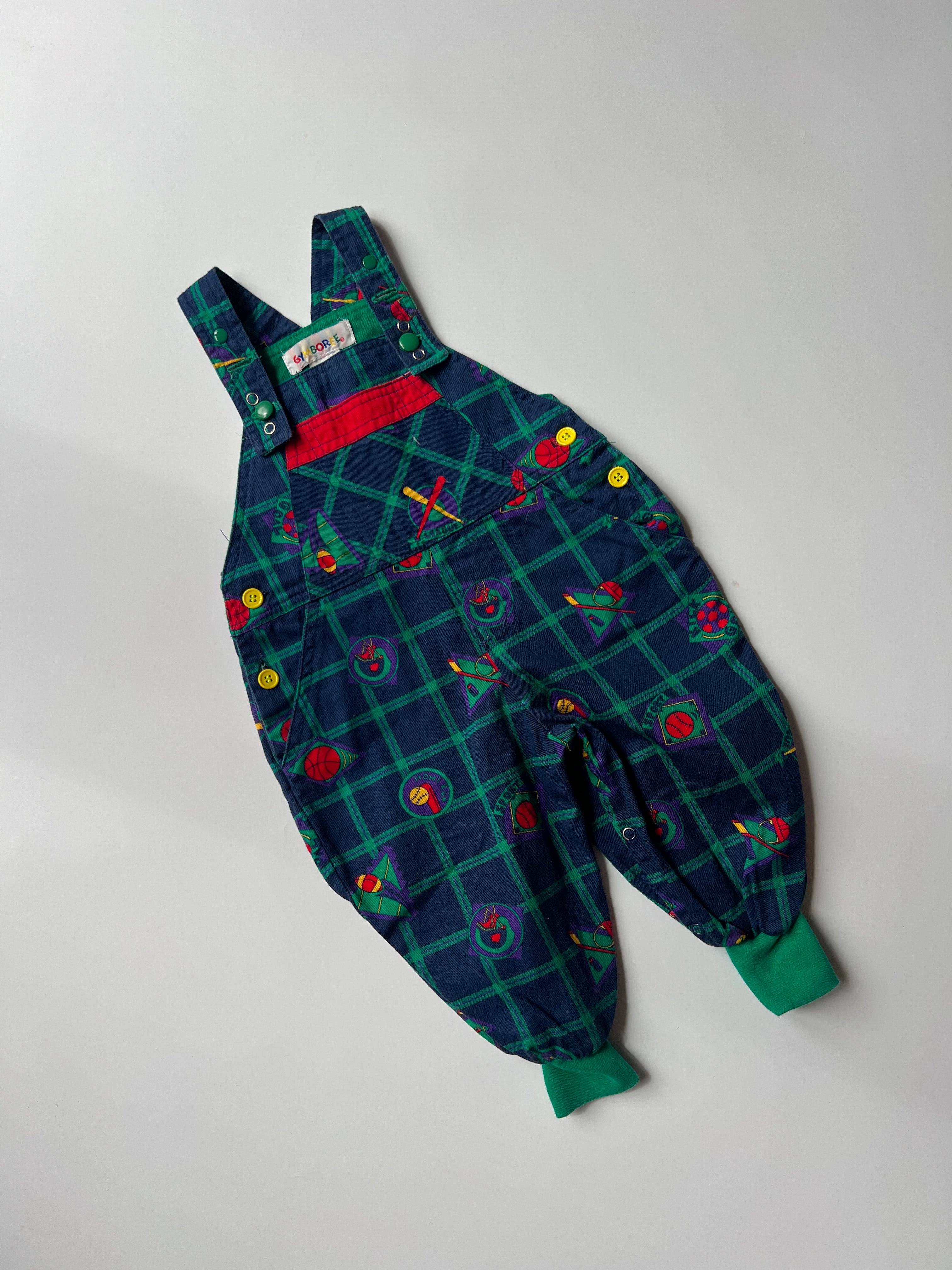 Vintage Gymboree Dungarees 12 Months