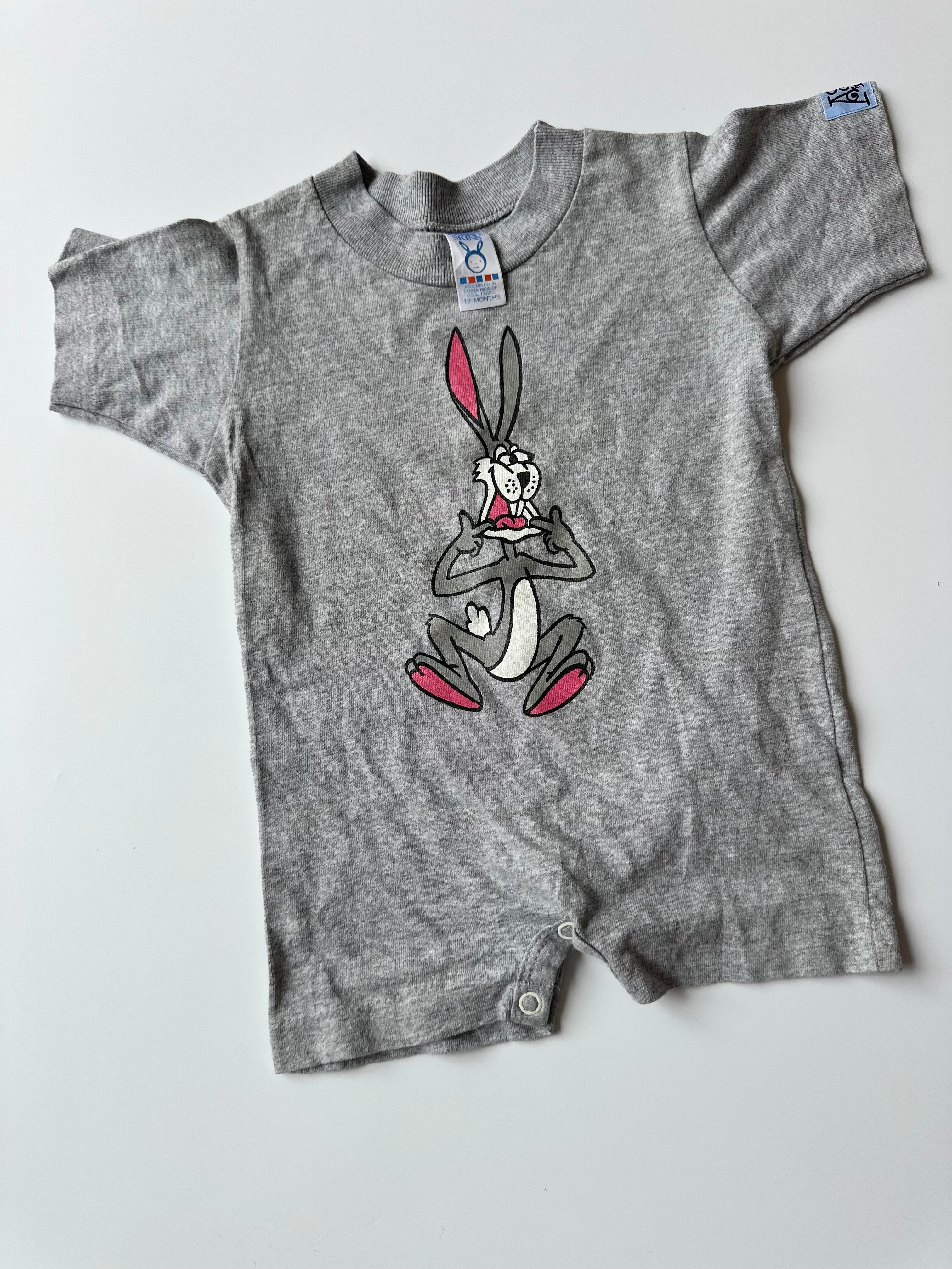 Vintage Wacky Rabbit Onesie 🐇 12 Months