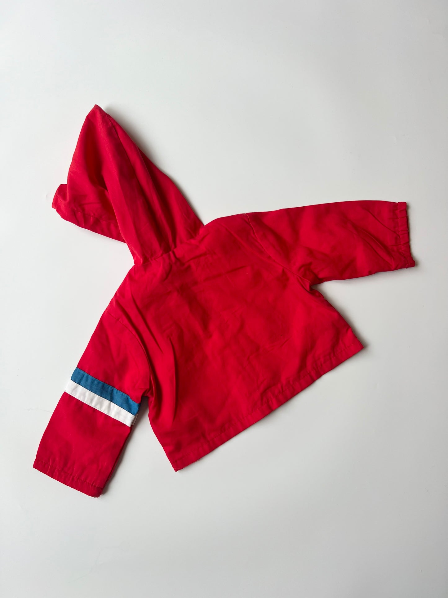 Vintage Red Children’s Windbreaker Jacket 1-2 Years