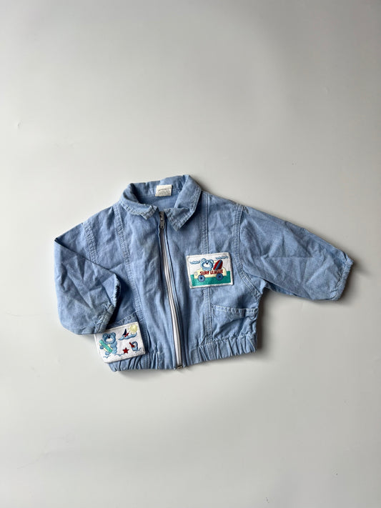Little Vintage Surf League Jacket 3-6 months