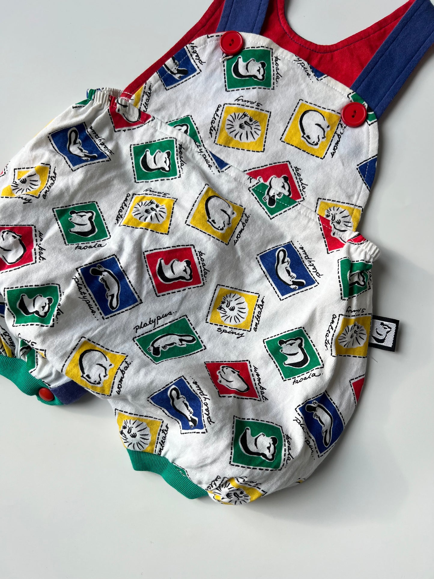 Vintage Art Australia Romper