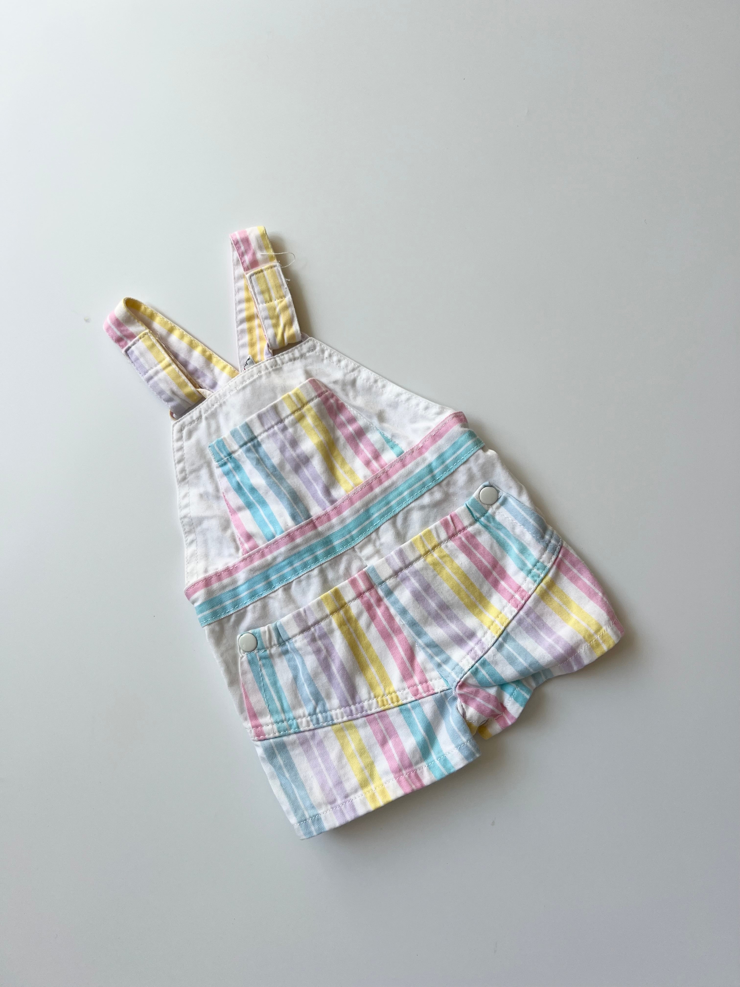 Vintage Rainbow Shorteralls 6-12 Months 🌈
