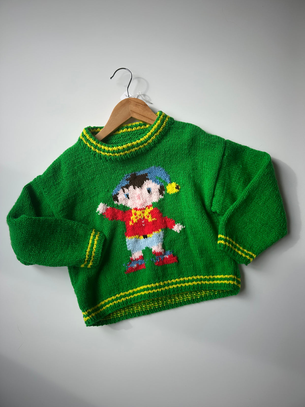Hand-Knitted Noddy Jumper 4-5 Years