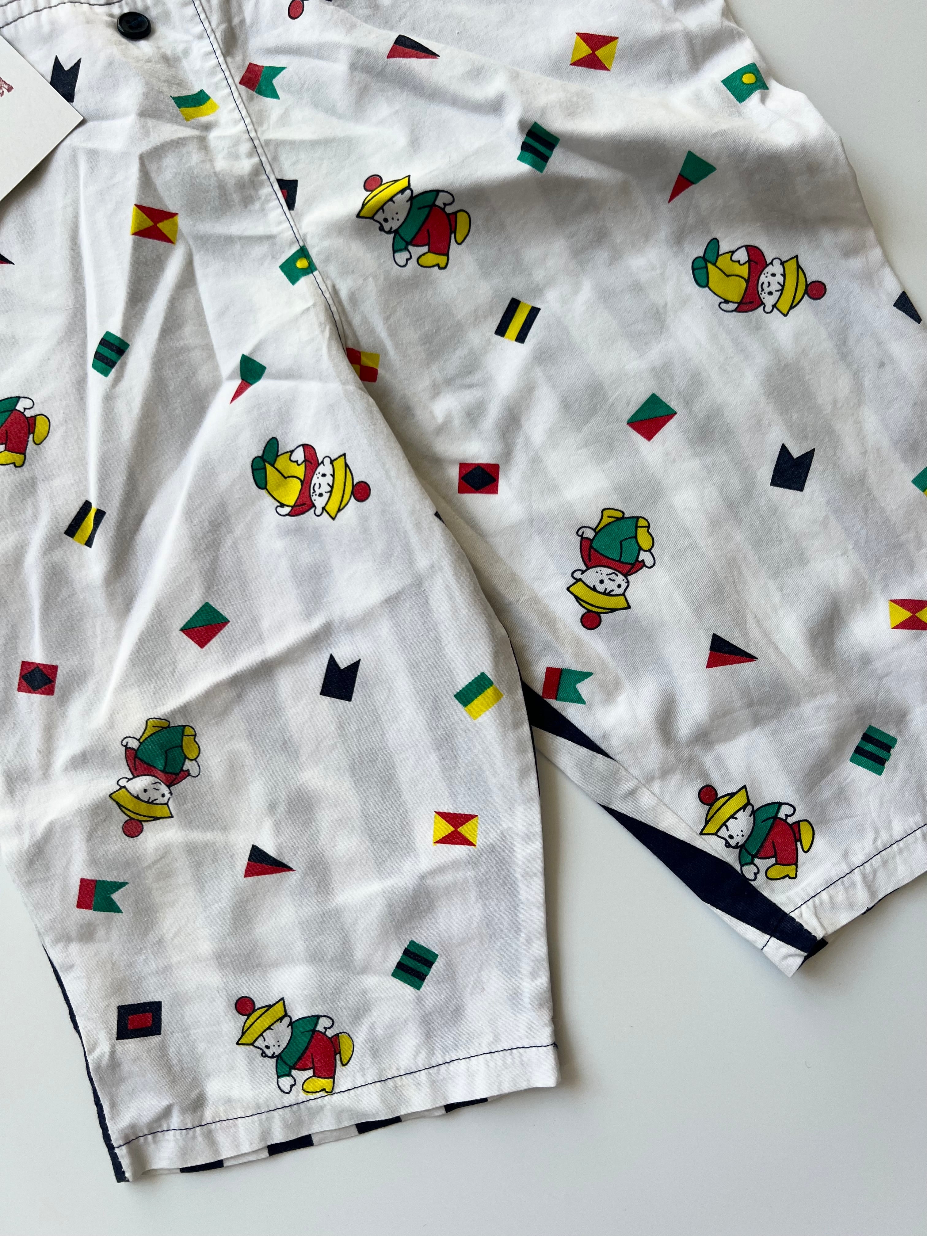 Vintage Sailor Dungarees 18-24 Months