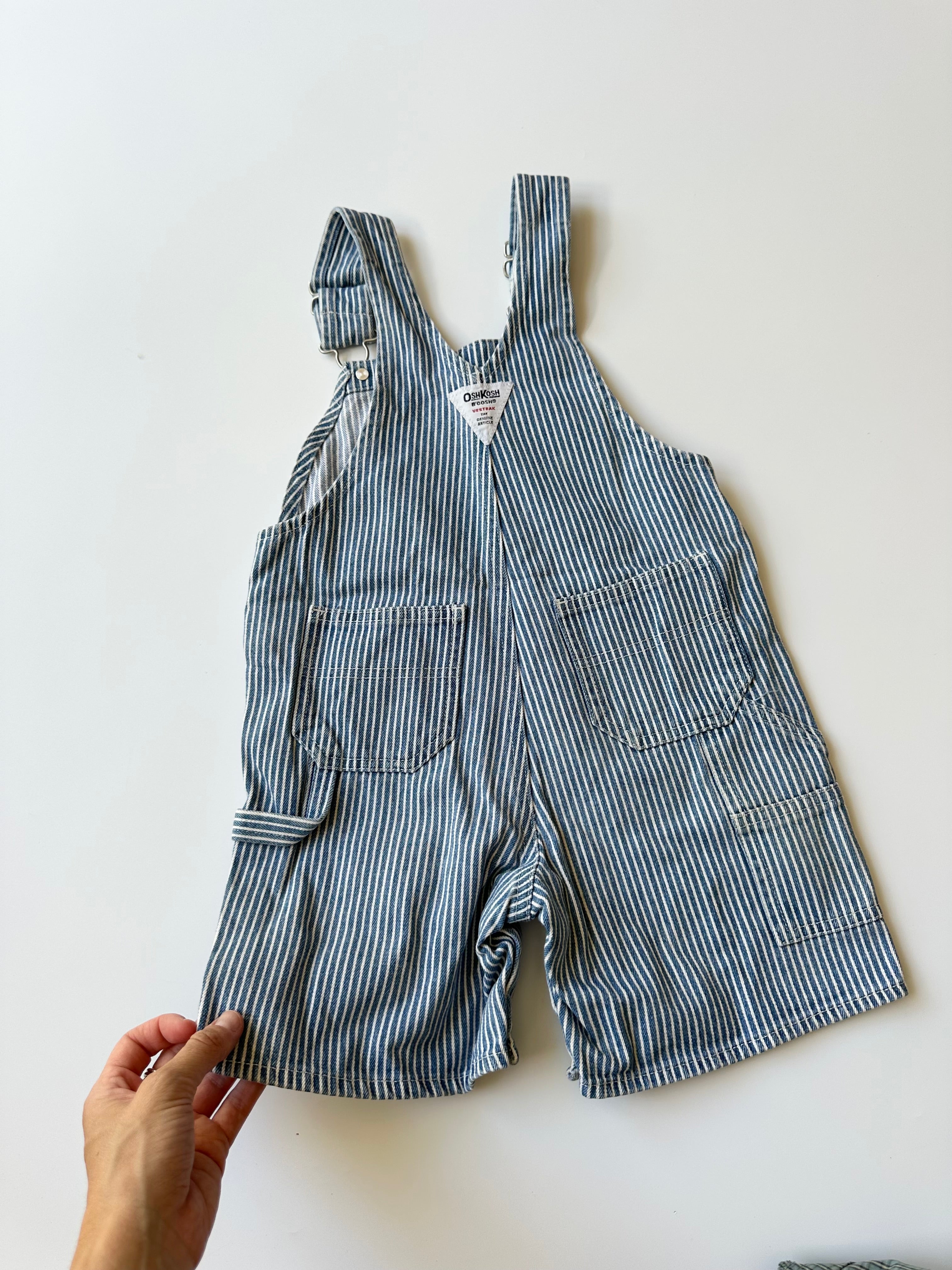 Vintage OshKosh Dungaree Shorts 2-3 Years