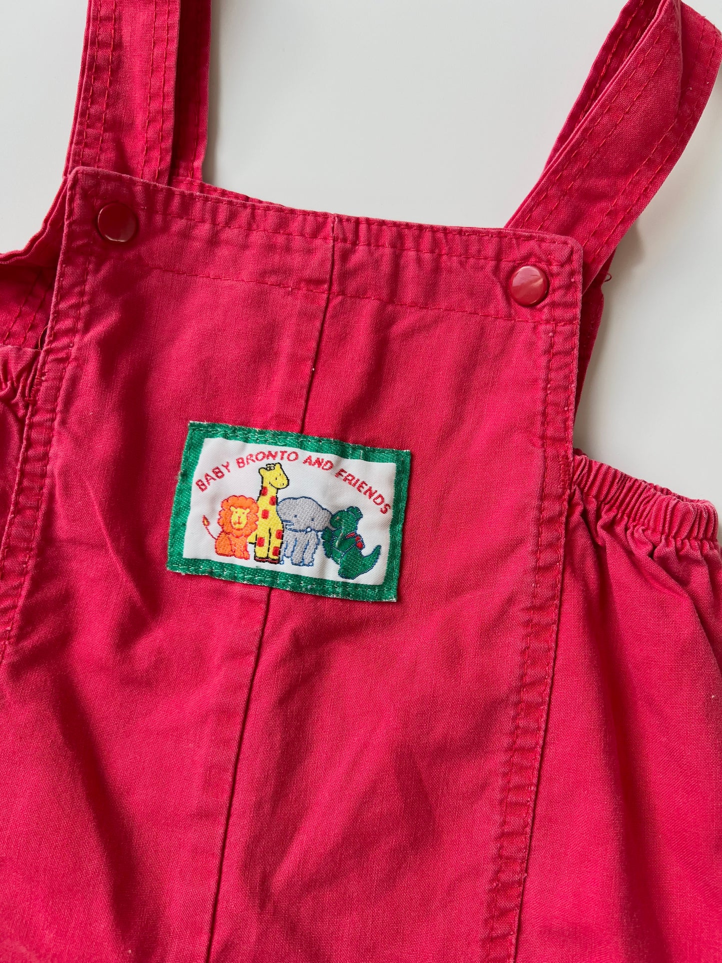 Vintage Healthtex Bronto & Friends Dungarees 18-24 months