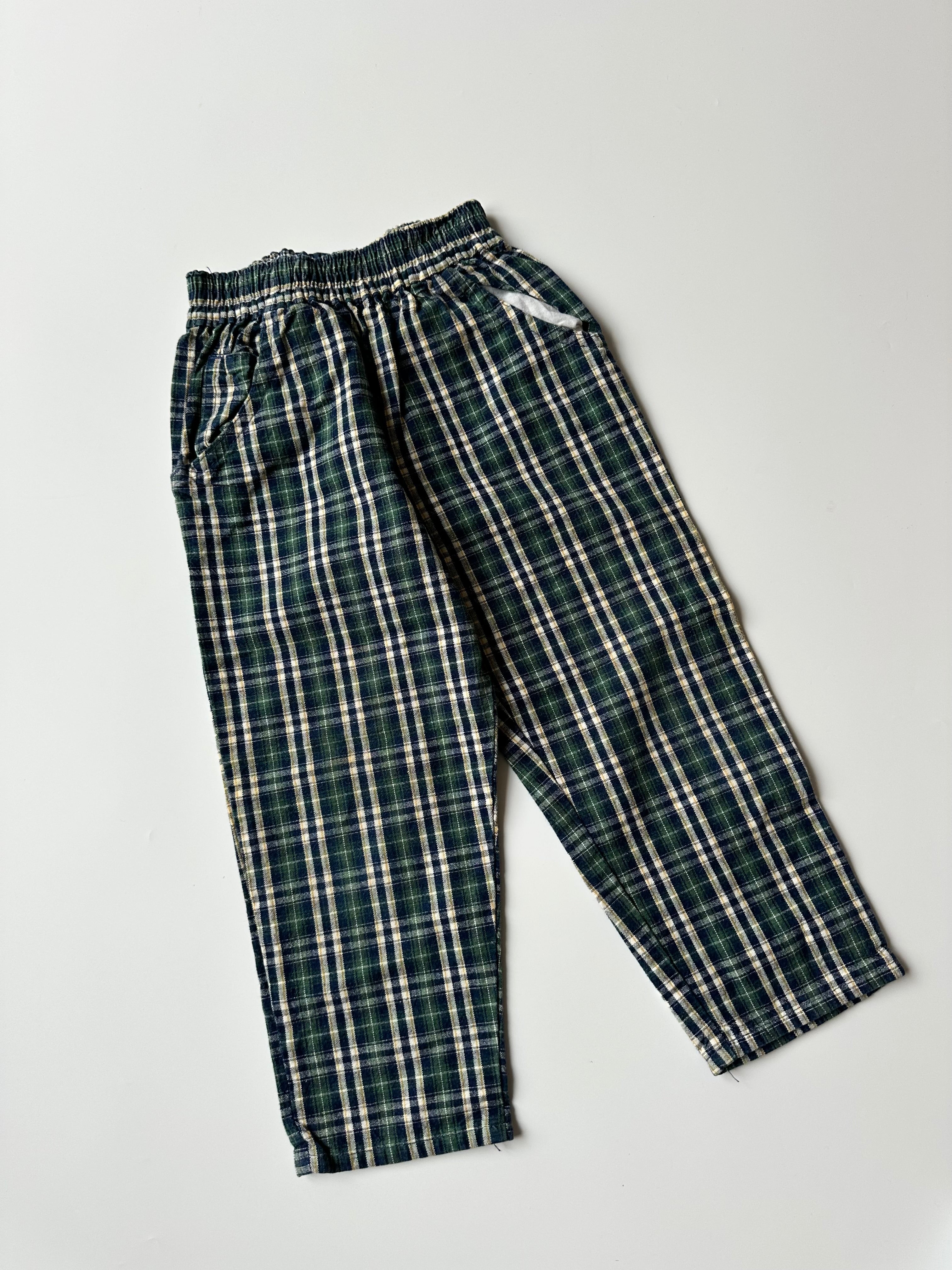 Vintage Kids OshKosh Plaid Trousers 💙 3 Years