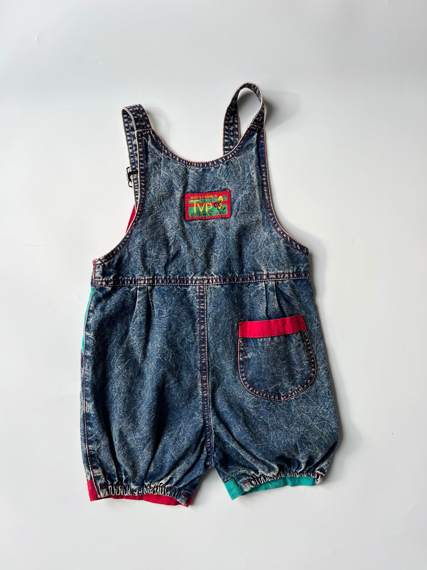 Vintage Denim Romper 18-24 months