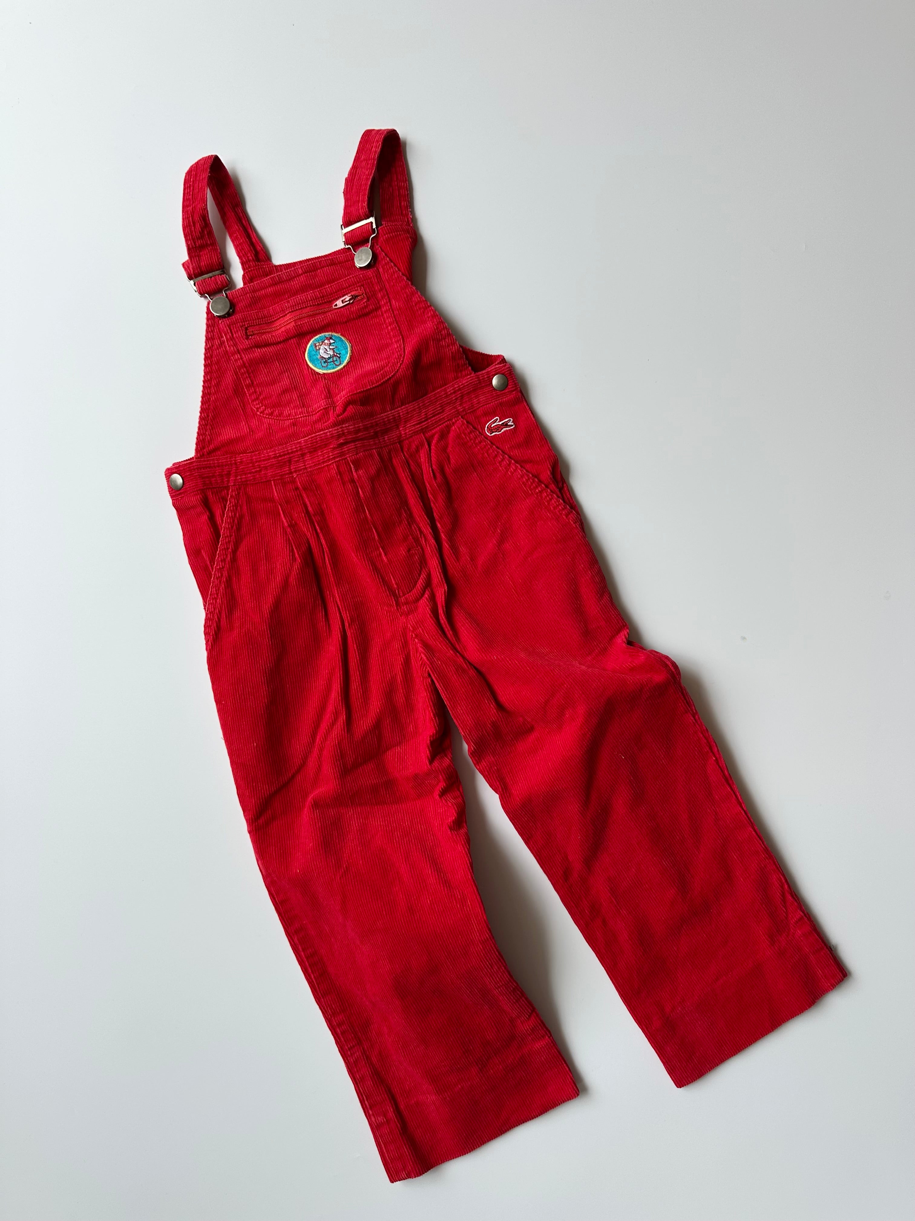 Vintage Lacoste Corduroy Dungarees 🐊 4 Years