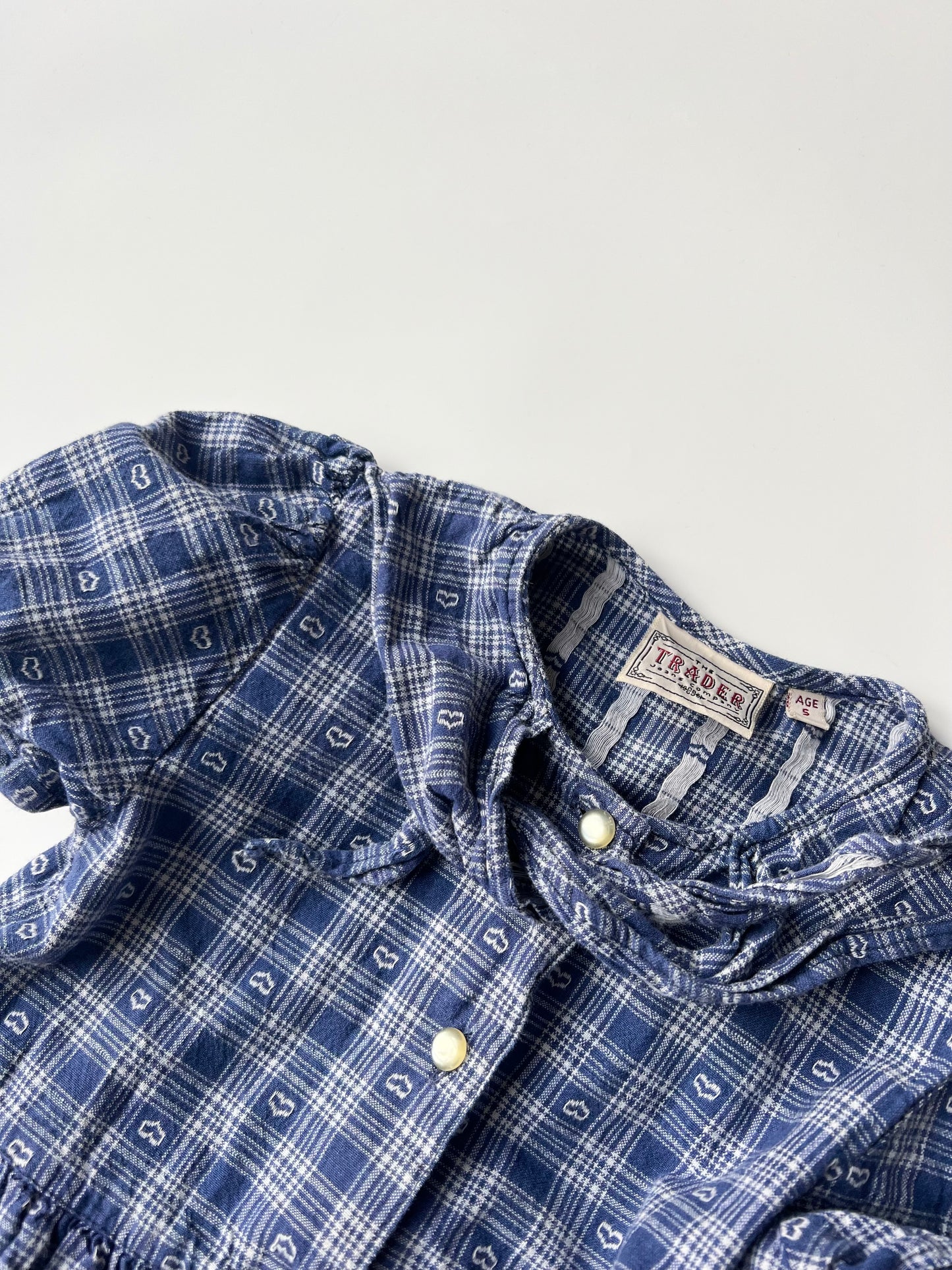 Vintage Trader Heart Design Dress 5 Years