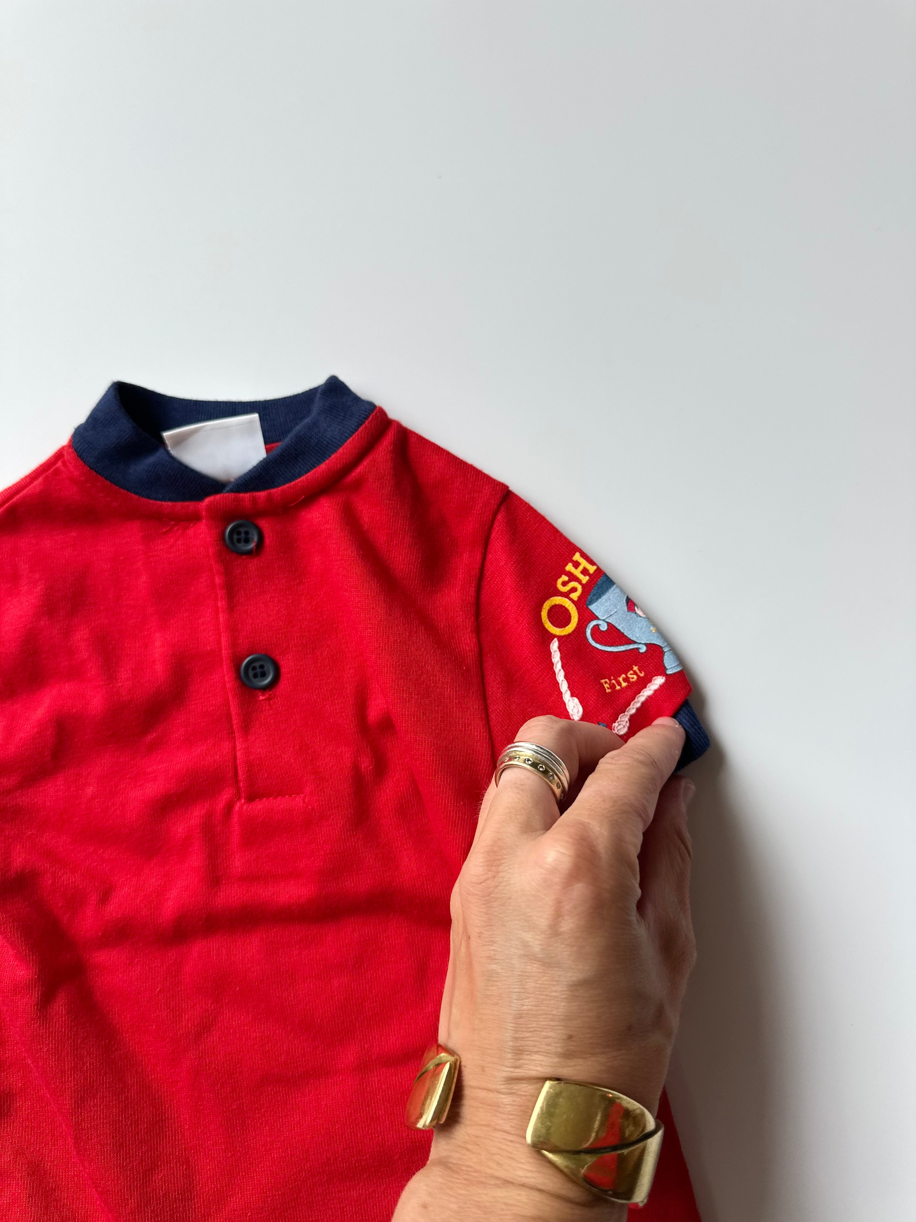 Vintage OshKosh Sailing Polo Shirt 6-12 Months