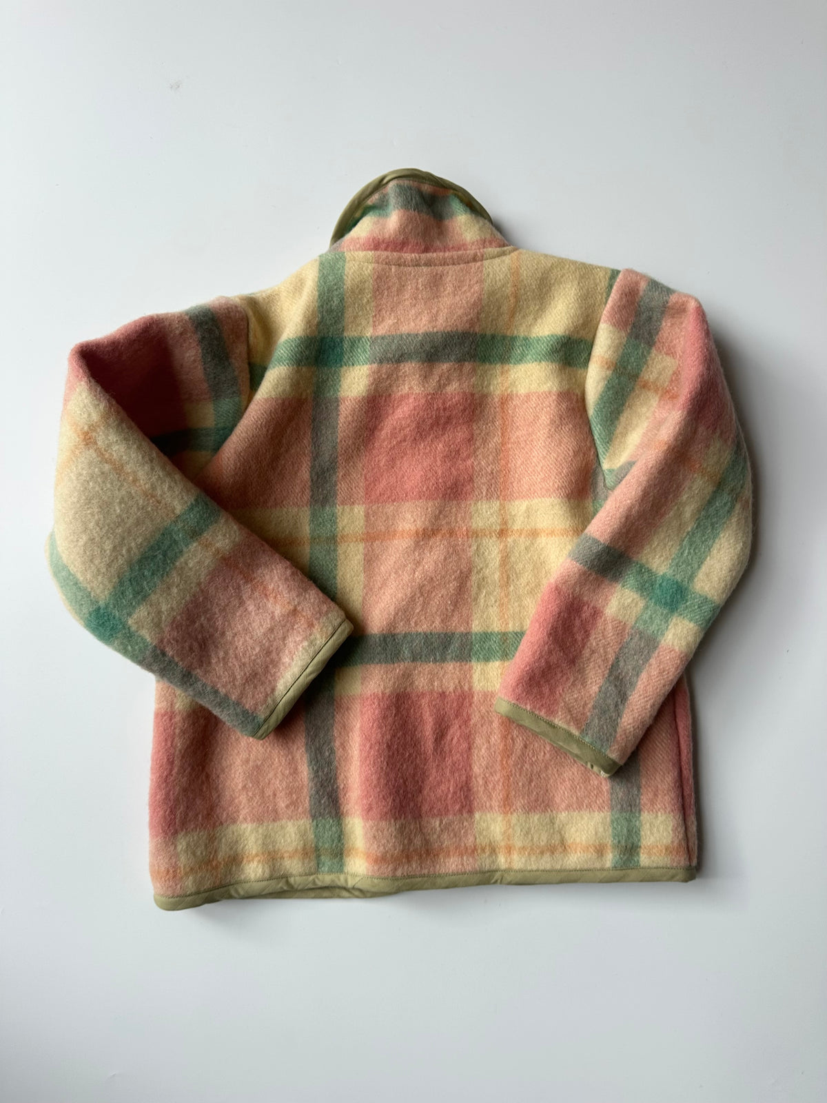 Upcycled Wool Blanket Jacket 5-6 Years