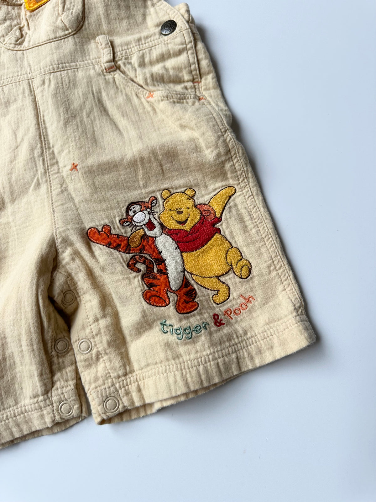 Vintage Winnie The Pooh Shorteralls 2-3 Years