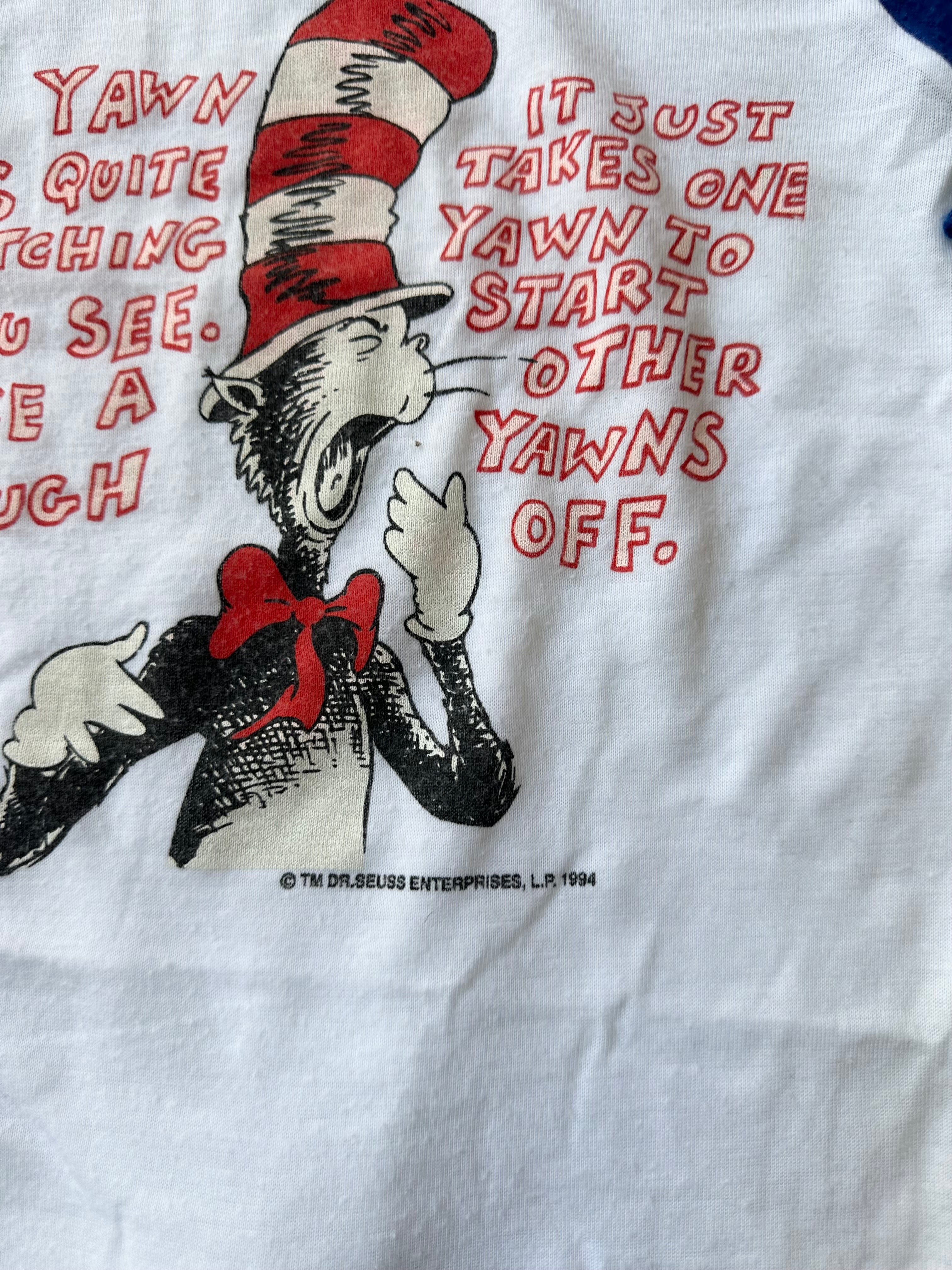 Vintage Dr. Seuss Cat in the Hat Romper 18 Months