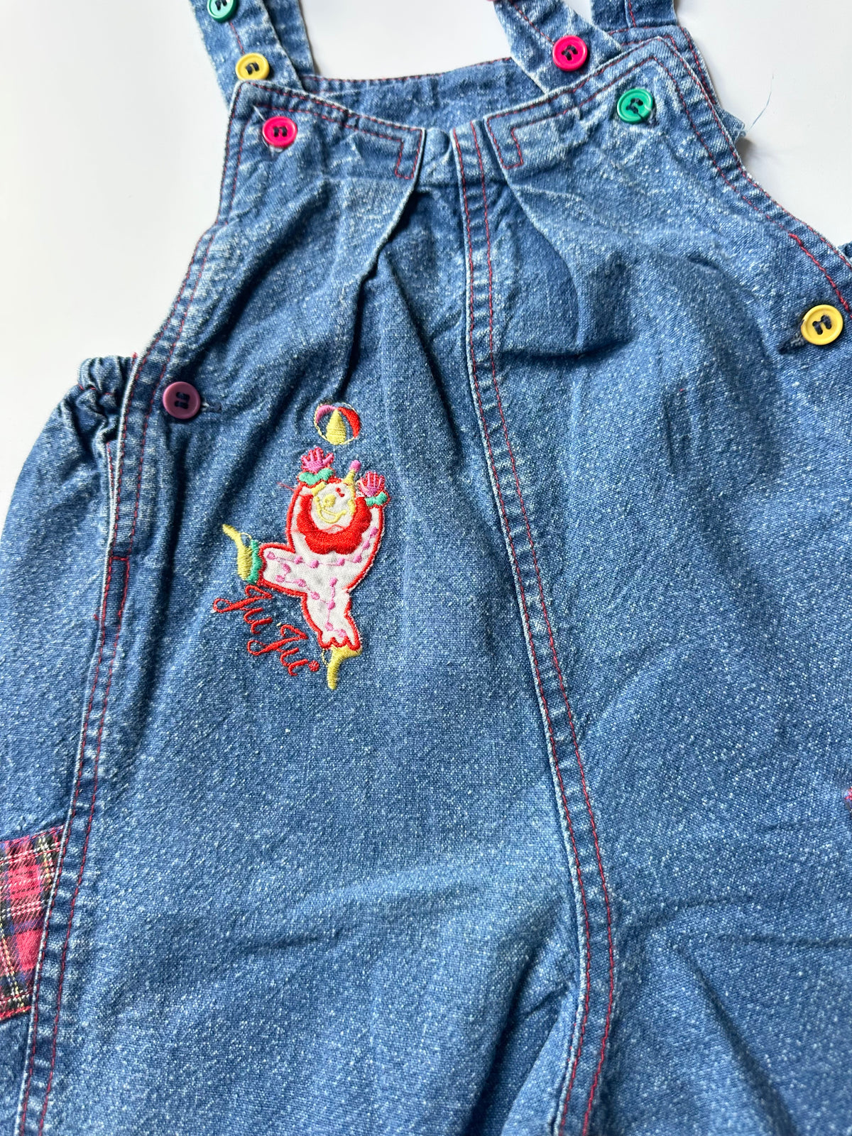 Vintage Denim Dungarees 18 Months