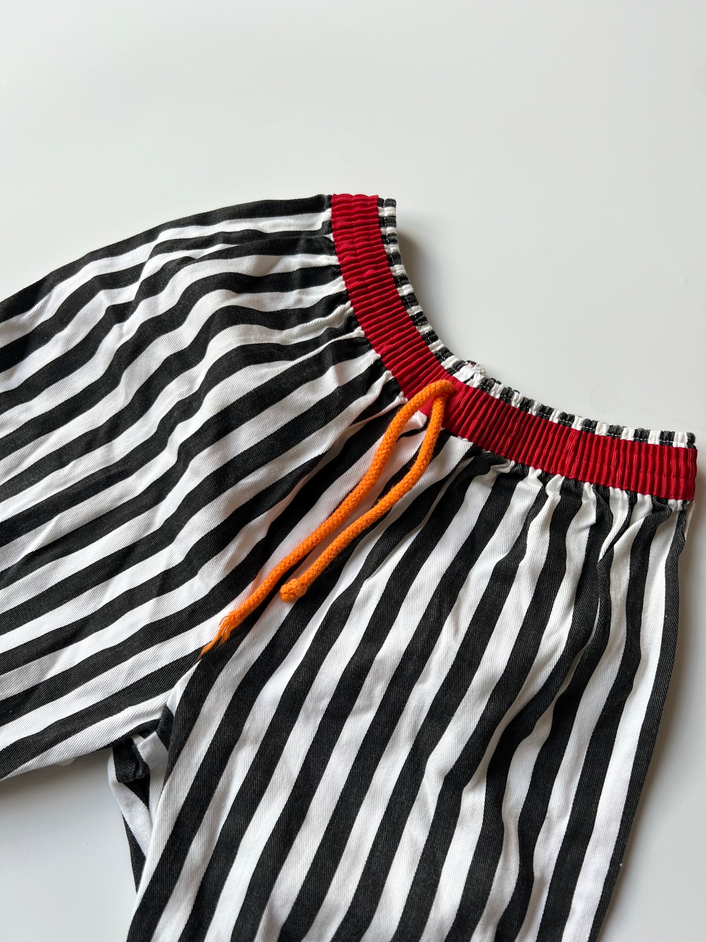 Vintage Mothercare Striped Black and White Trouser 18-24 months