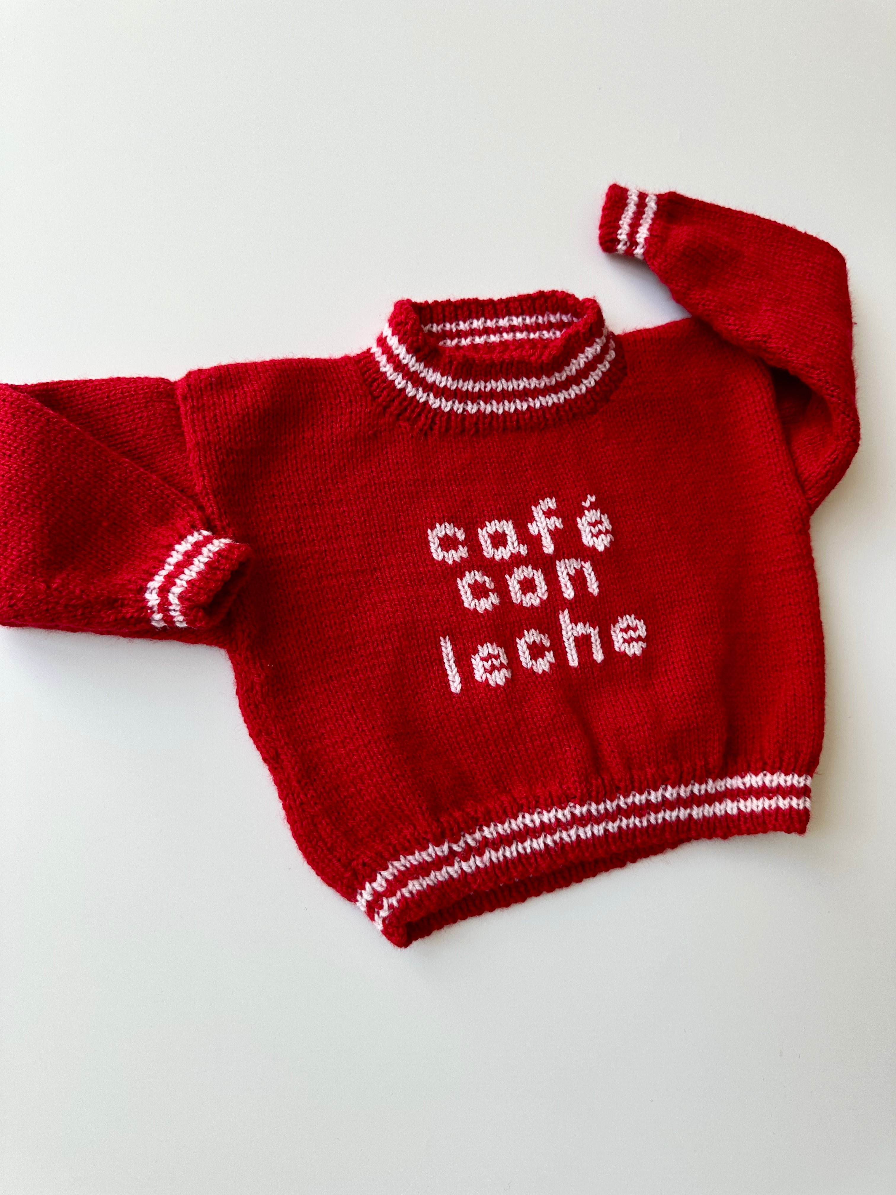 Hand Knitted Jumper 9-18 Months
