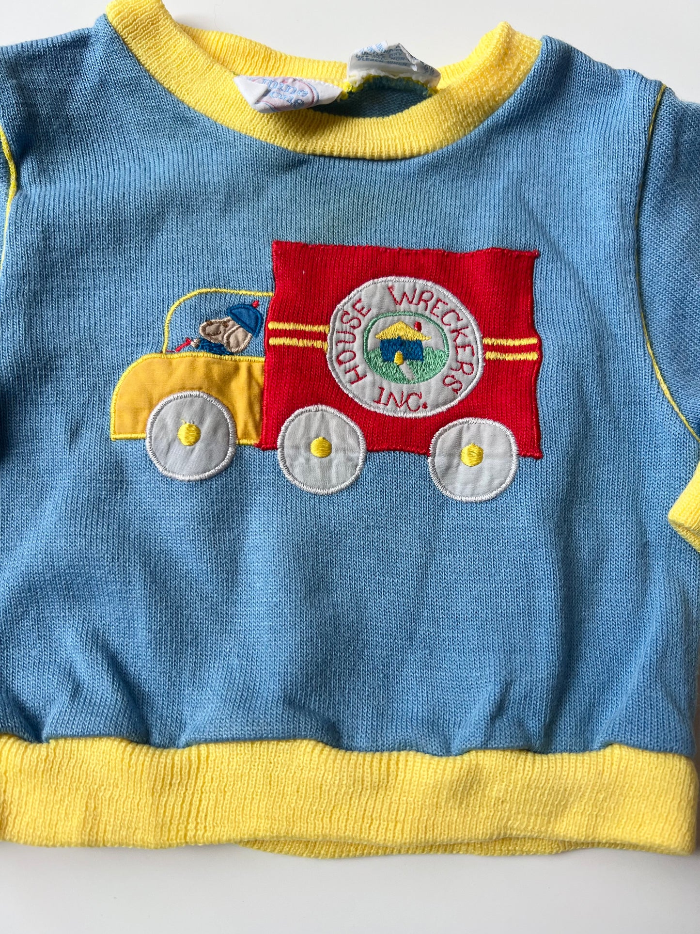 Vintage Children’s Sweatshirt 12 Months