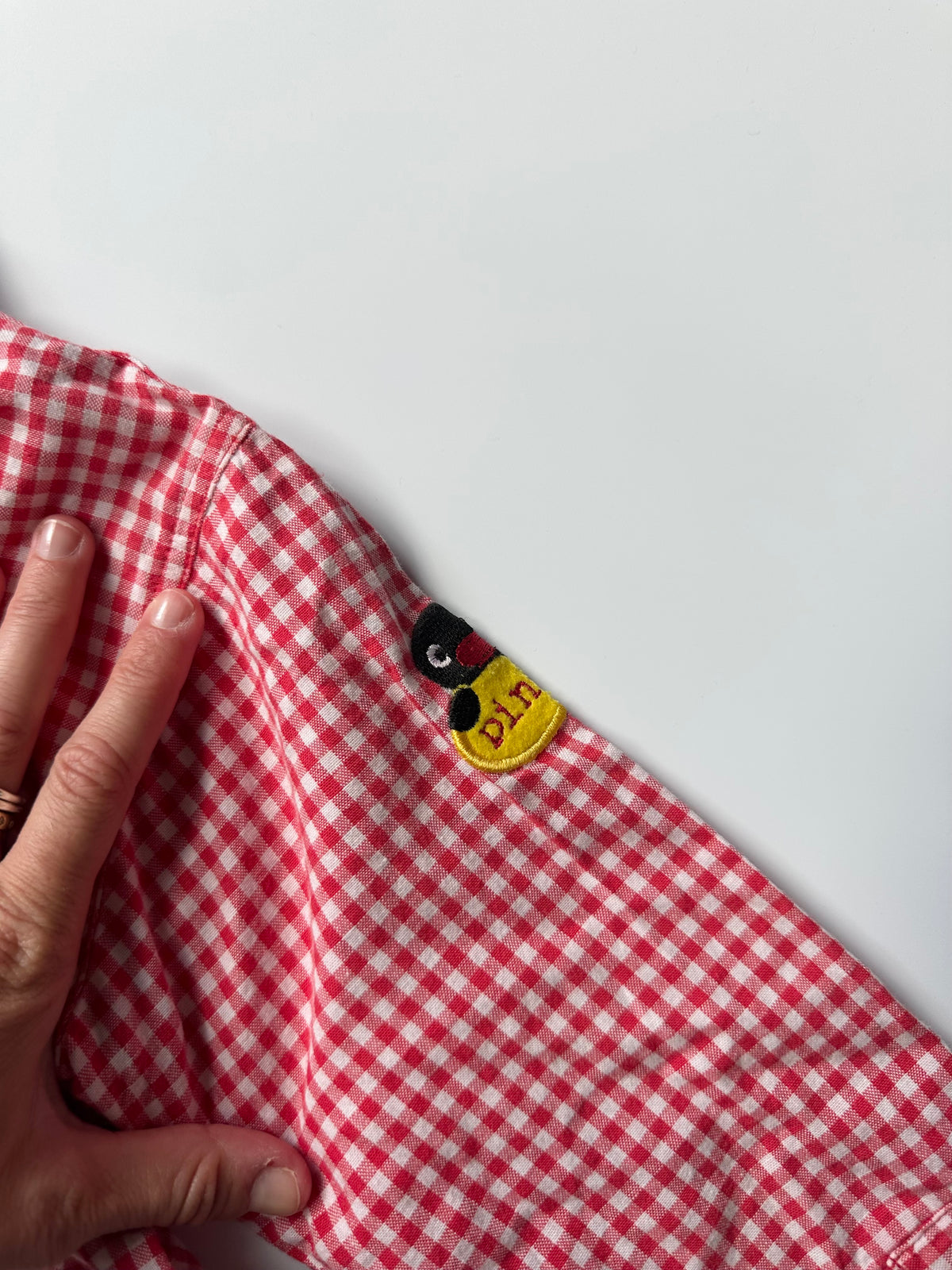 Pingu Red Gingham Shirt 18-36 Months