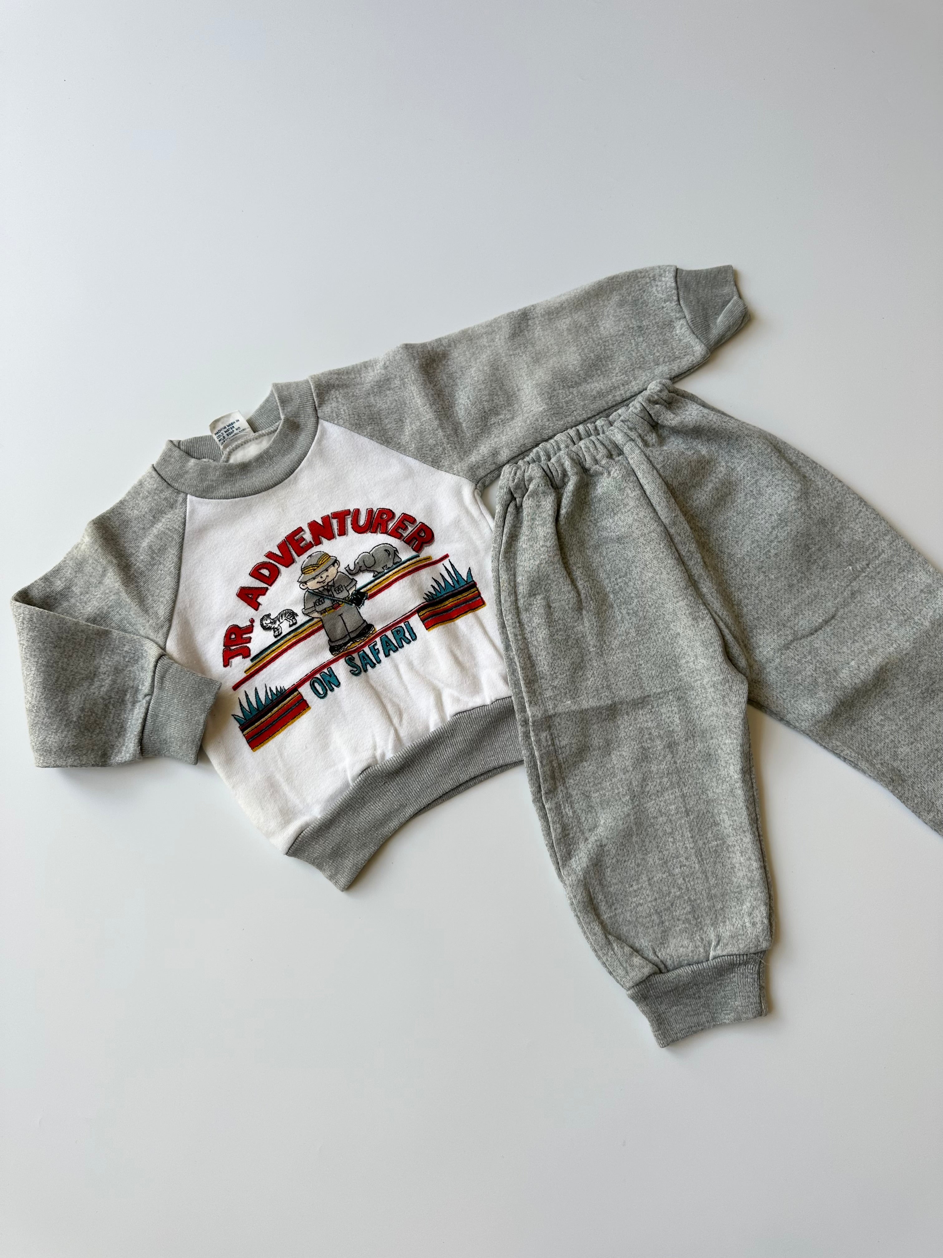 Vintage Tracksuit with Safari Graphic 18 Months