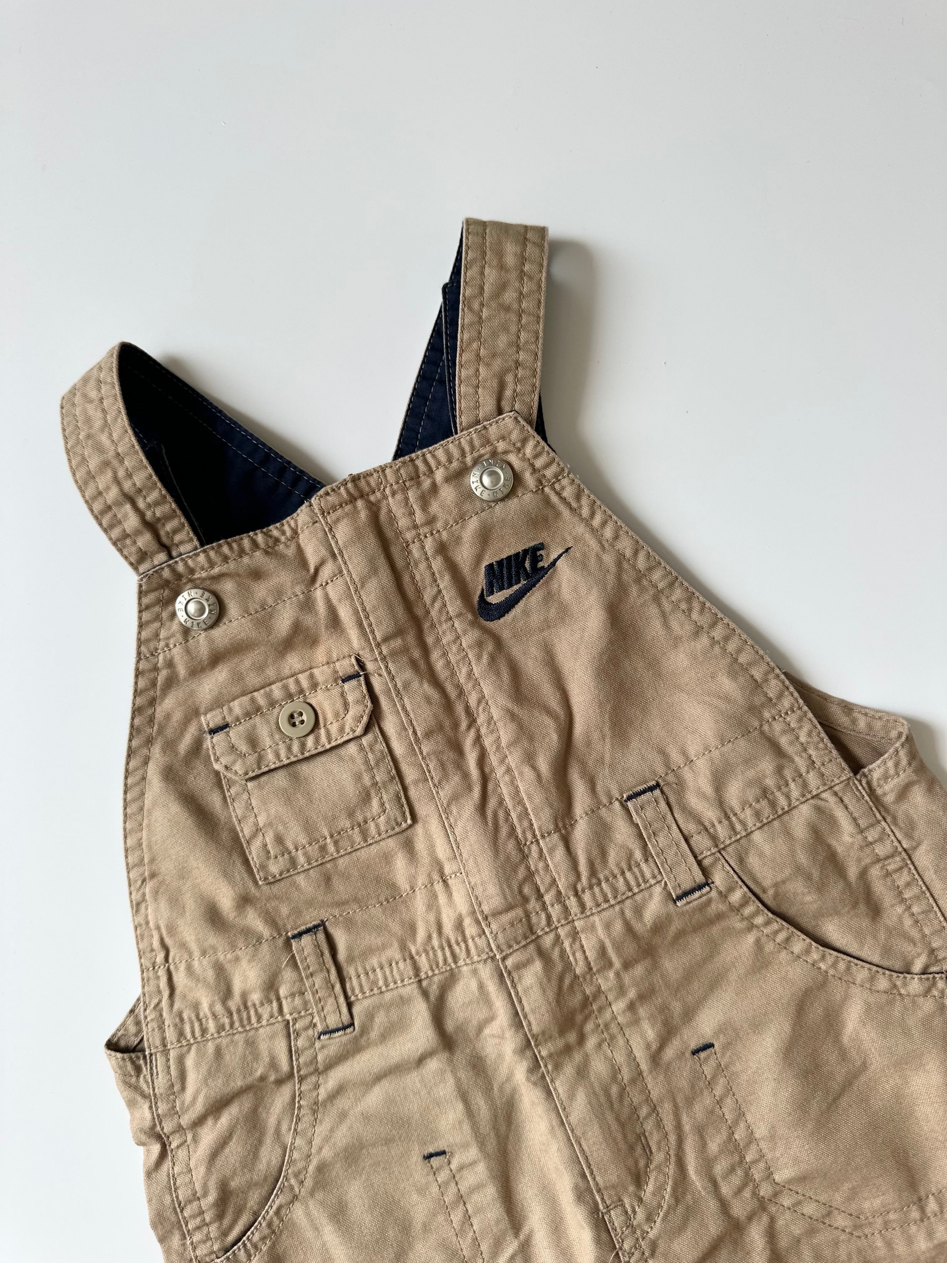 Vintage Nike Utility Dungaree Shorts 2 Years
