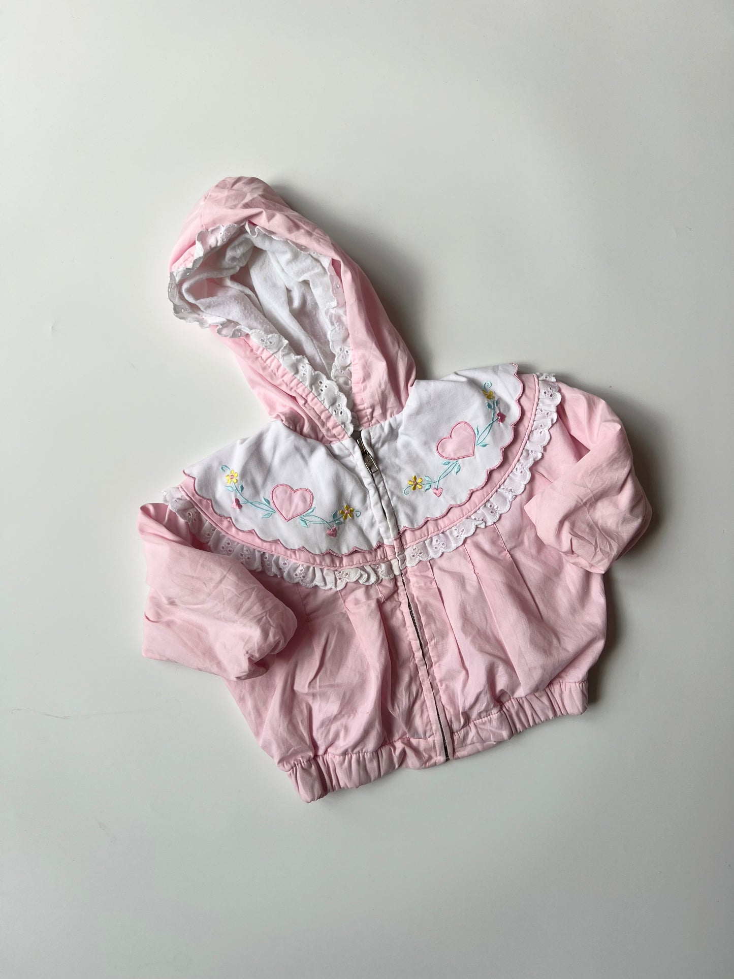 Vintage Pink Tiny Tots Jacket 9-12 Months