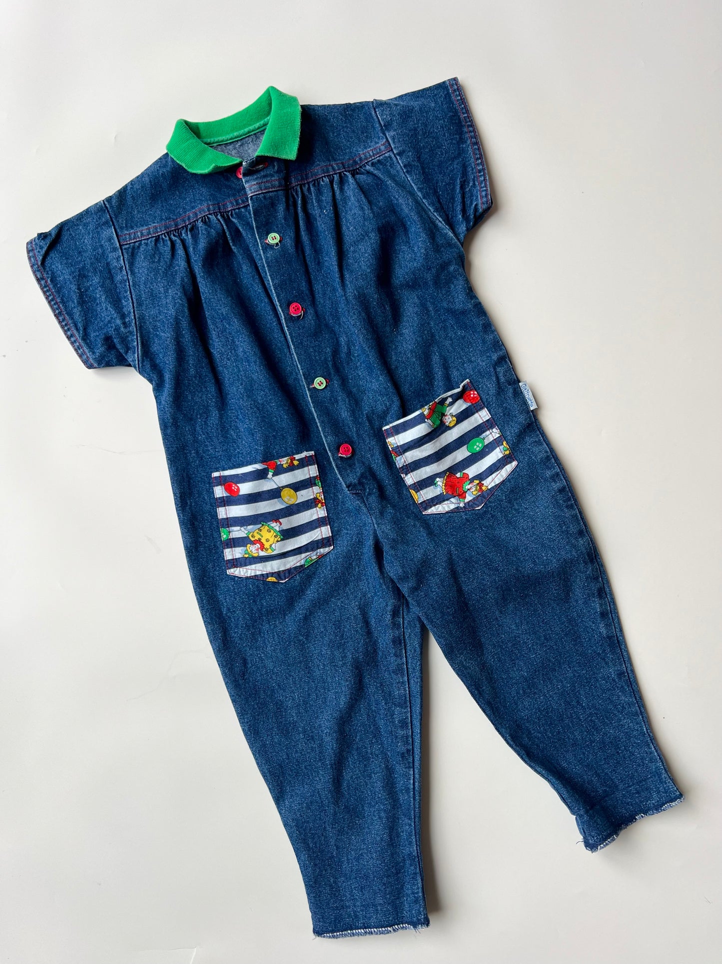 Vintage French Galipette Romper 18-24 Months