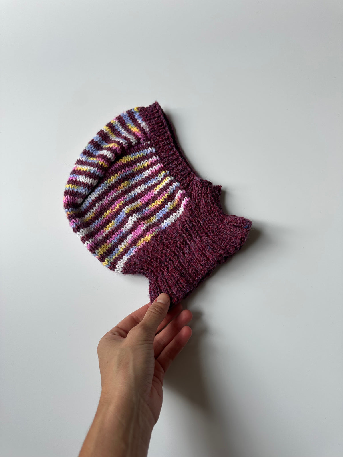 Hand-Knitted Balaclava 2-4 Years