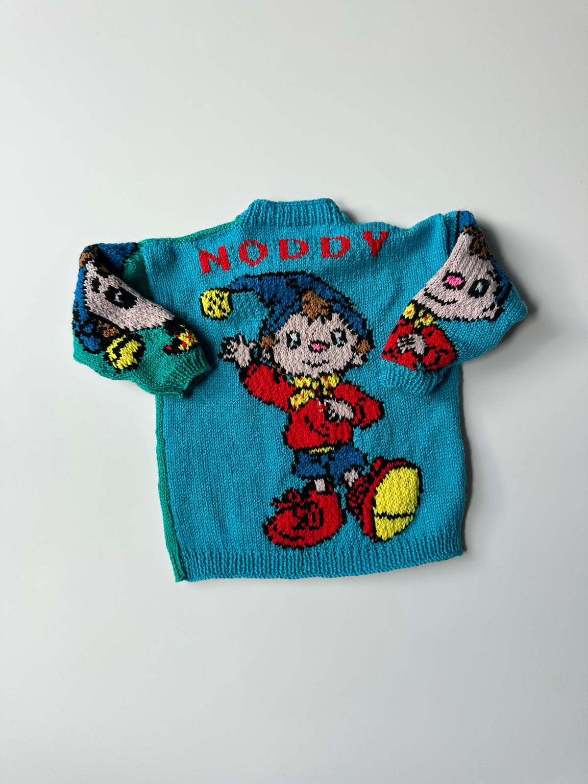 Hand-Knitted Noddy Jumper 2-4 Years
