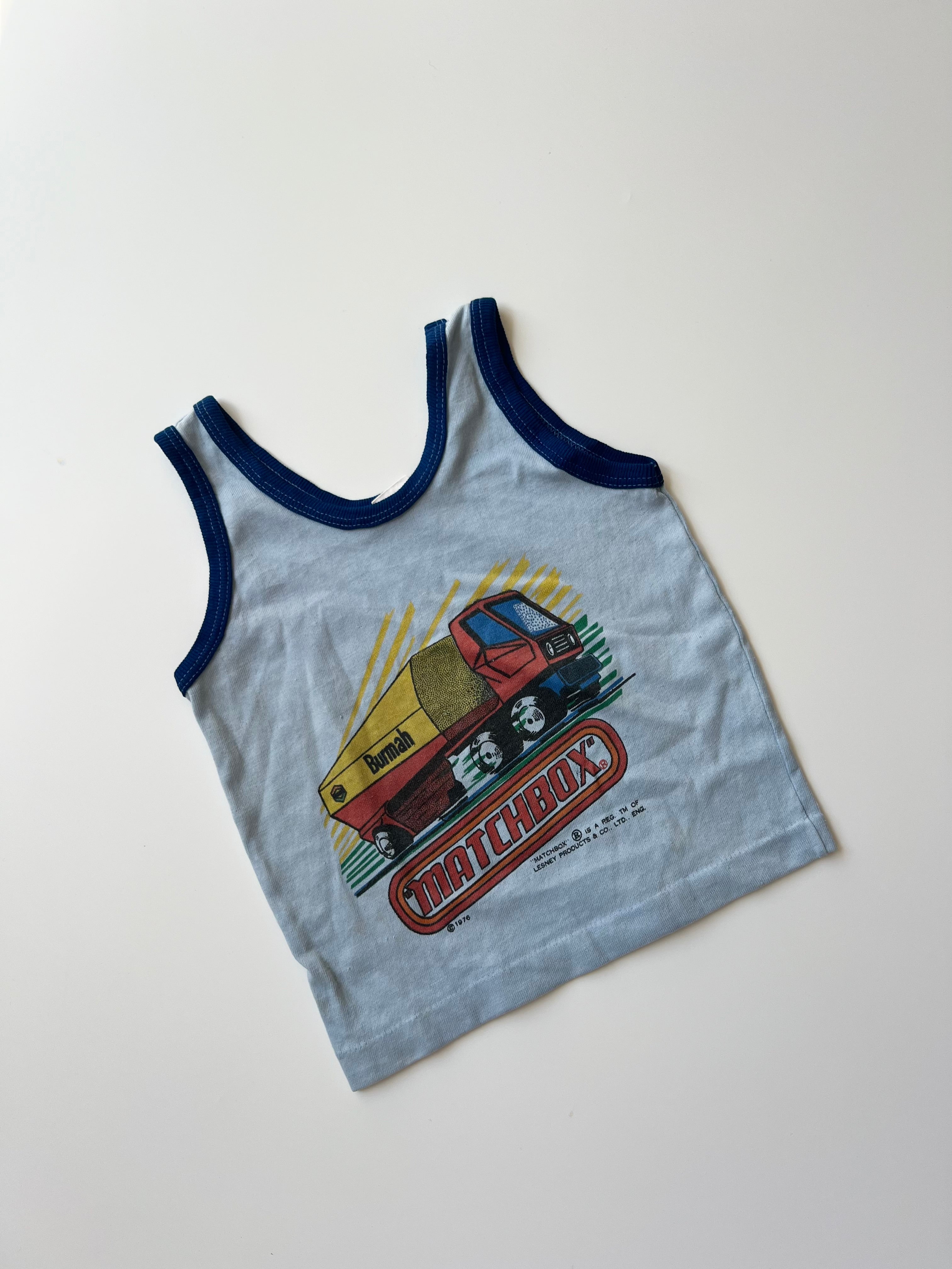 Vintage Matchbox Vest 4-5 Years