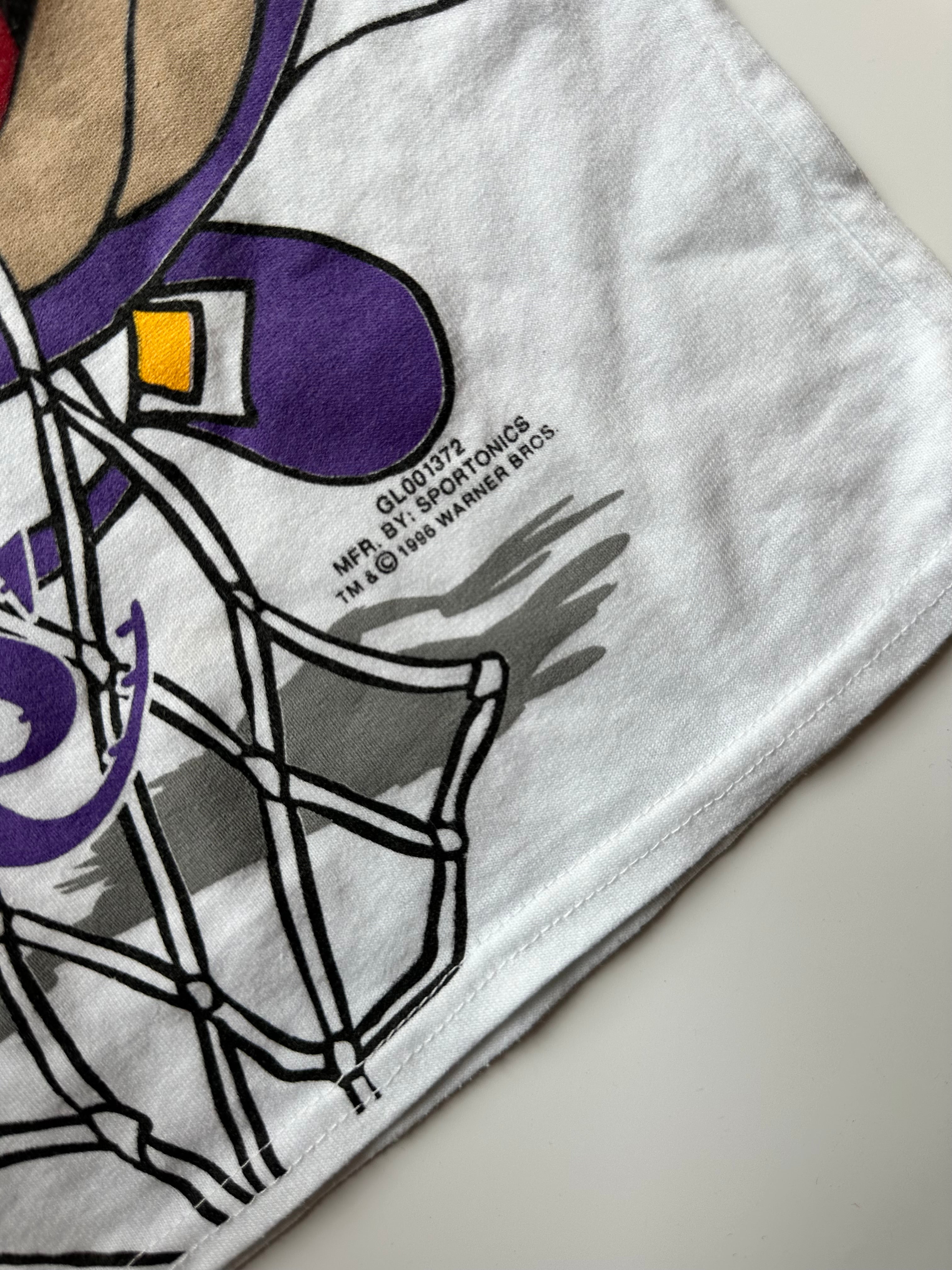 Vintage Children's Looney Tunes Lakers T-Shirt ft. Tasmanian Devil 🏀 6-7 Years