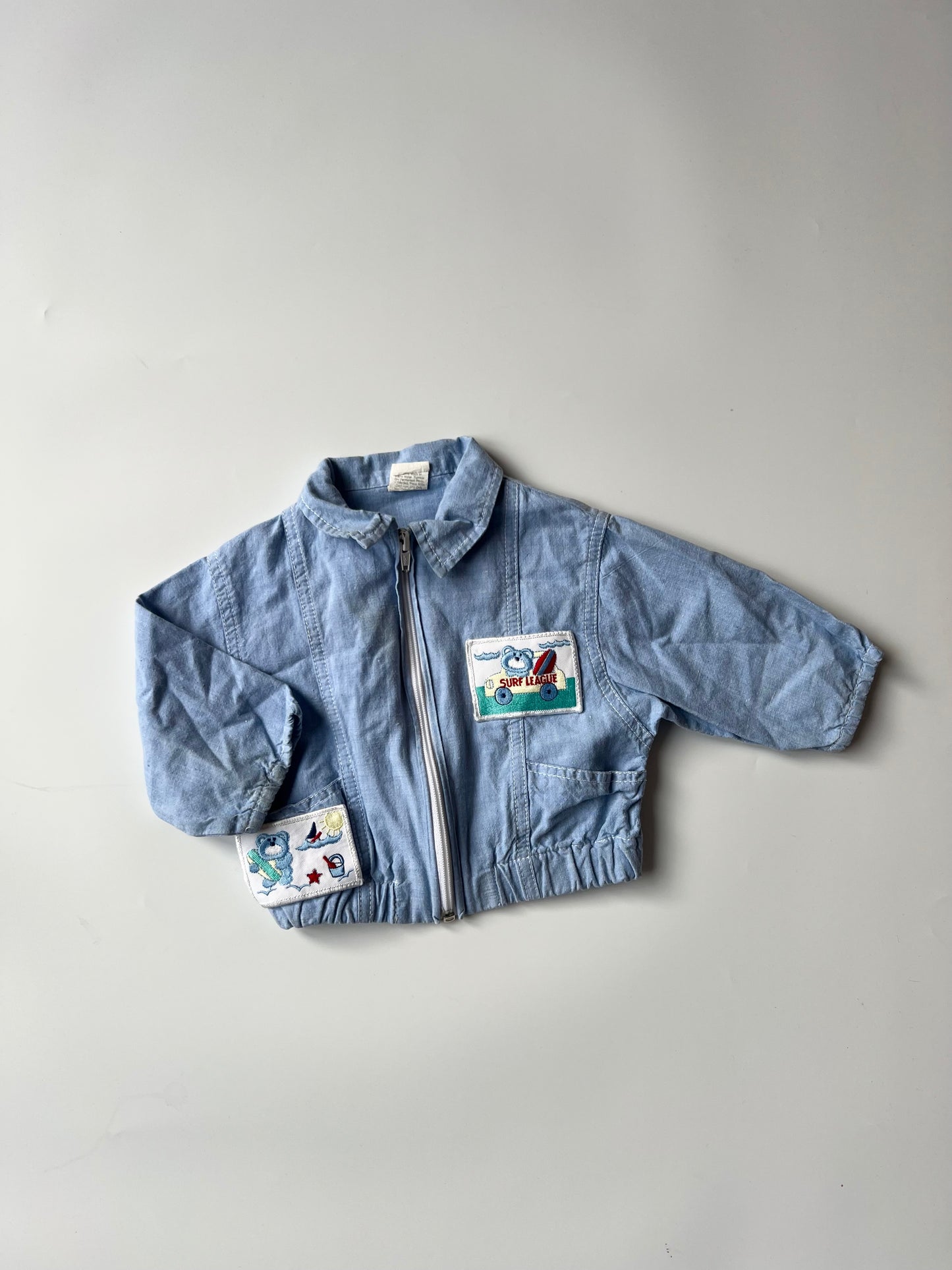 Little Vintage Surf League Jacket 3-6 months