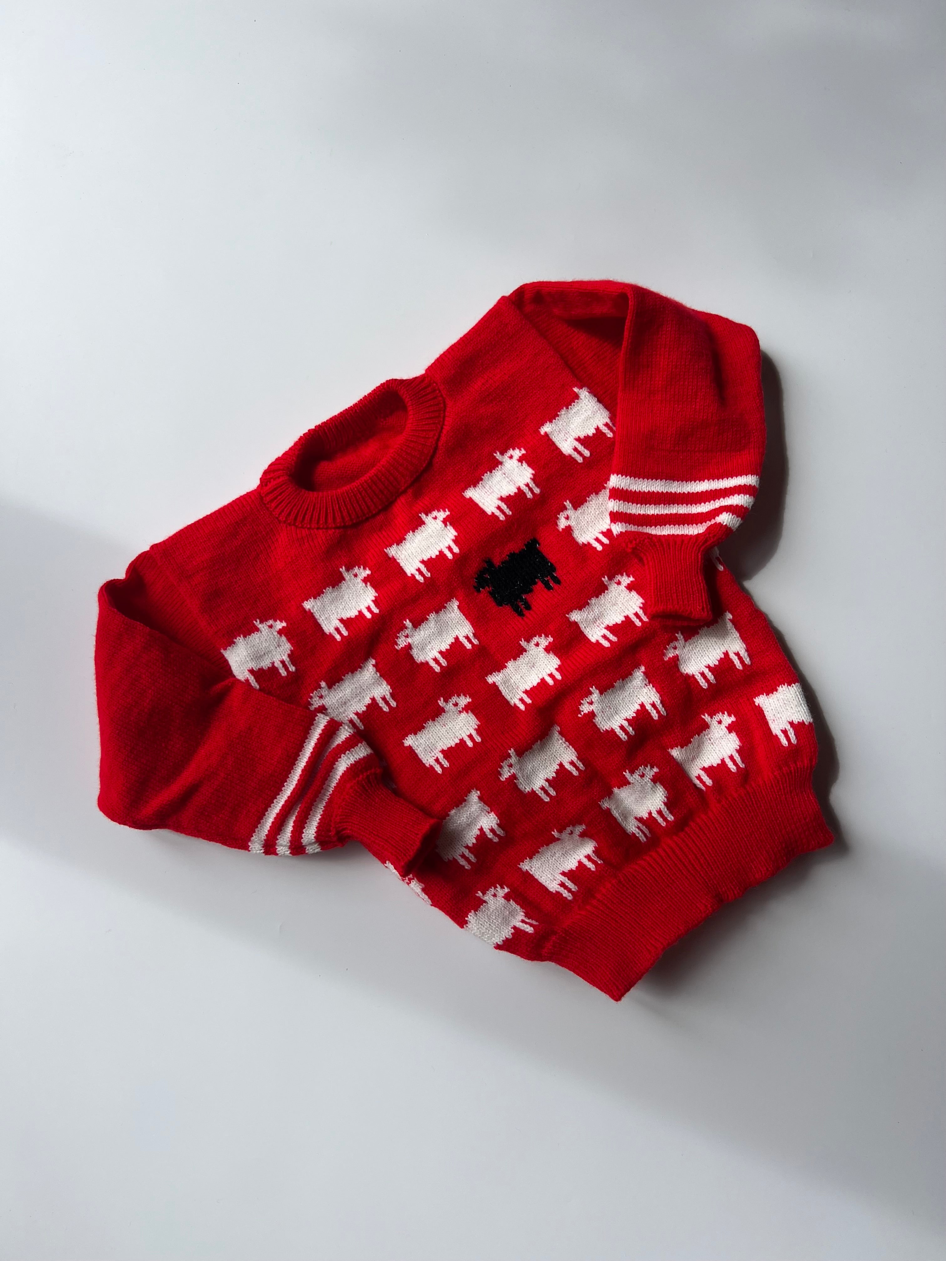 Knitted Lamb Jumper (Hello Princess Di!) 3 years