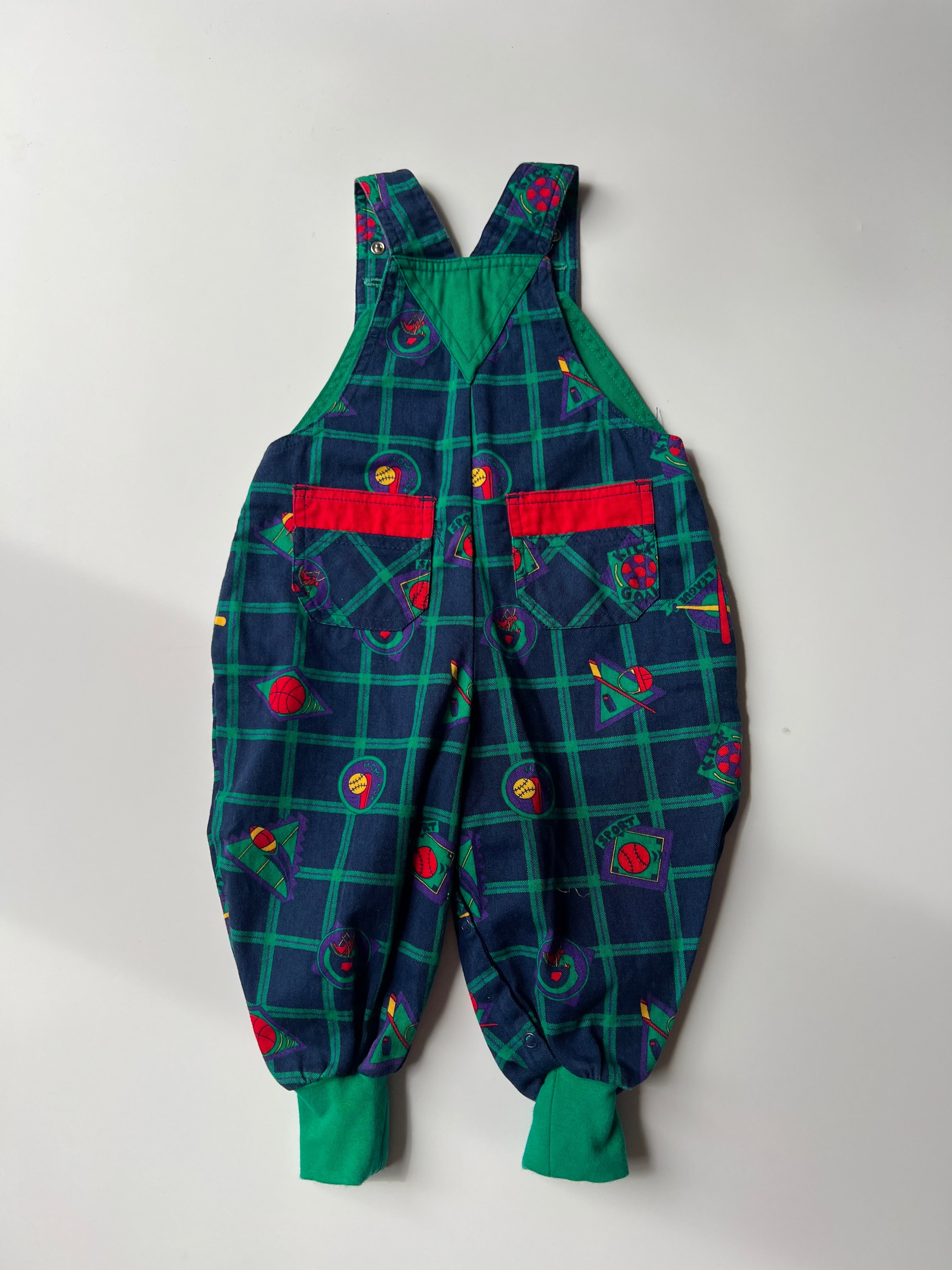 Vintage Gymboree Dungarees 12 Months
