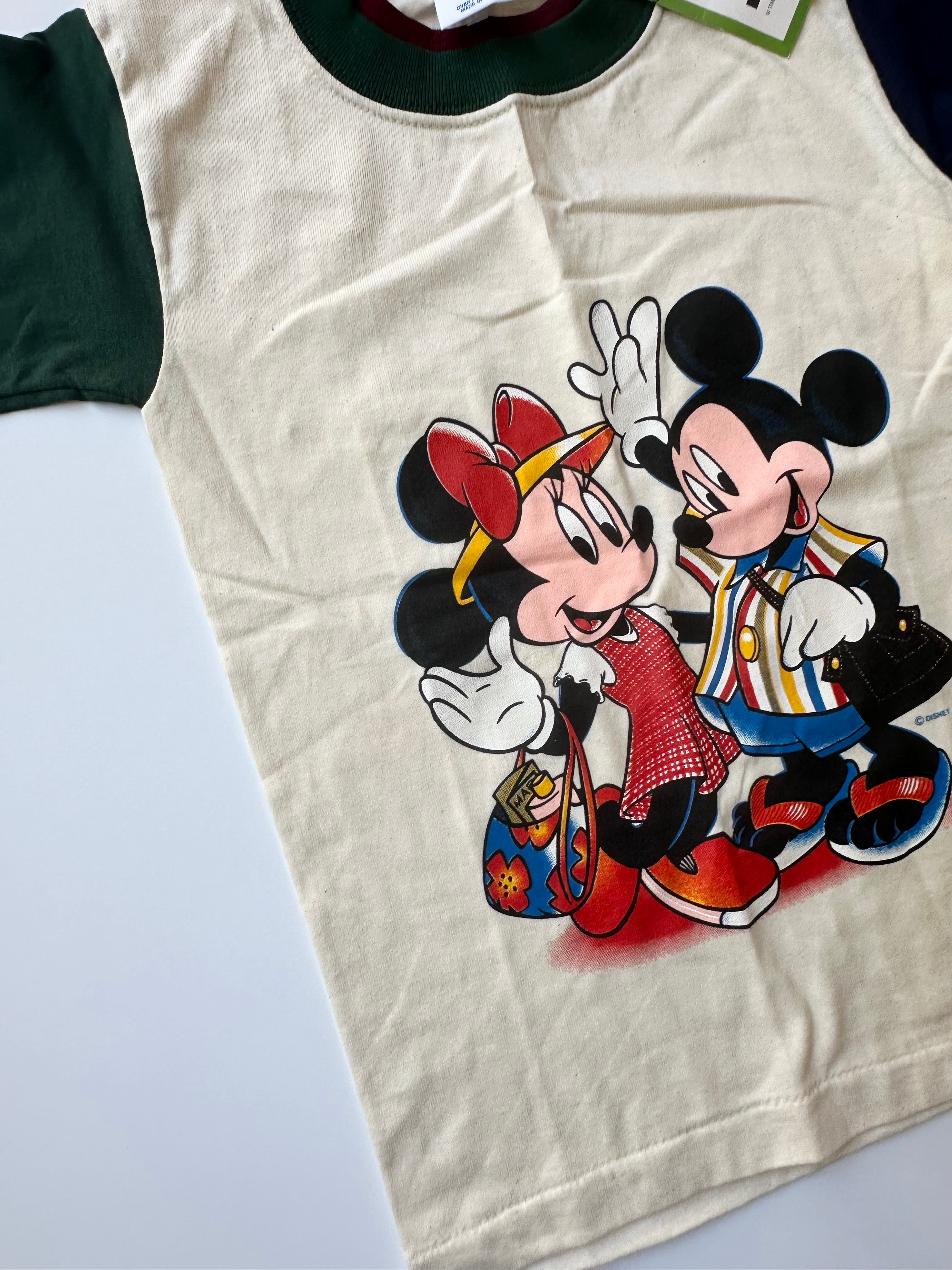 Vintage Disney Merch ❤️ Mickey and Minnie Mouse Tee 6-8 Years