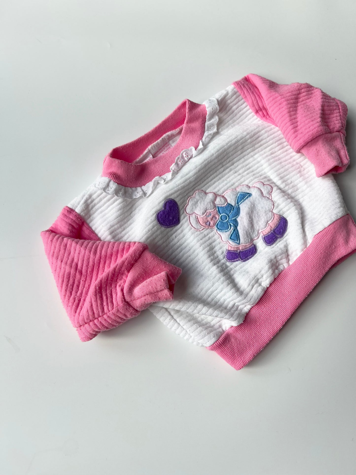 Little Lamb Vintage Sweatshirt 6-9 Months