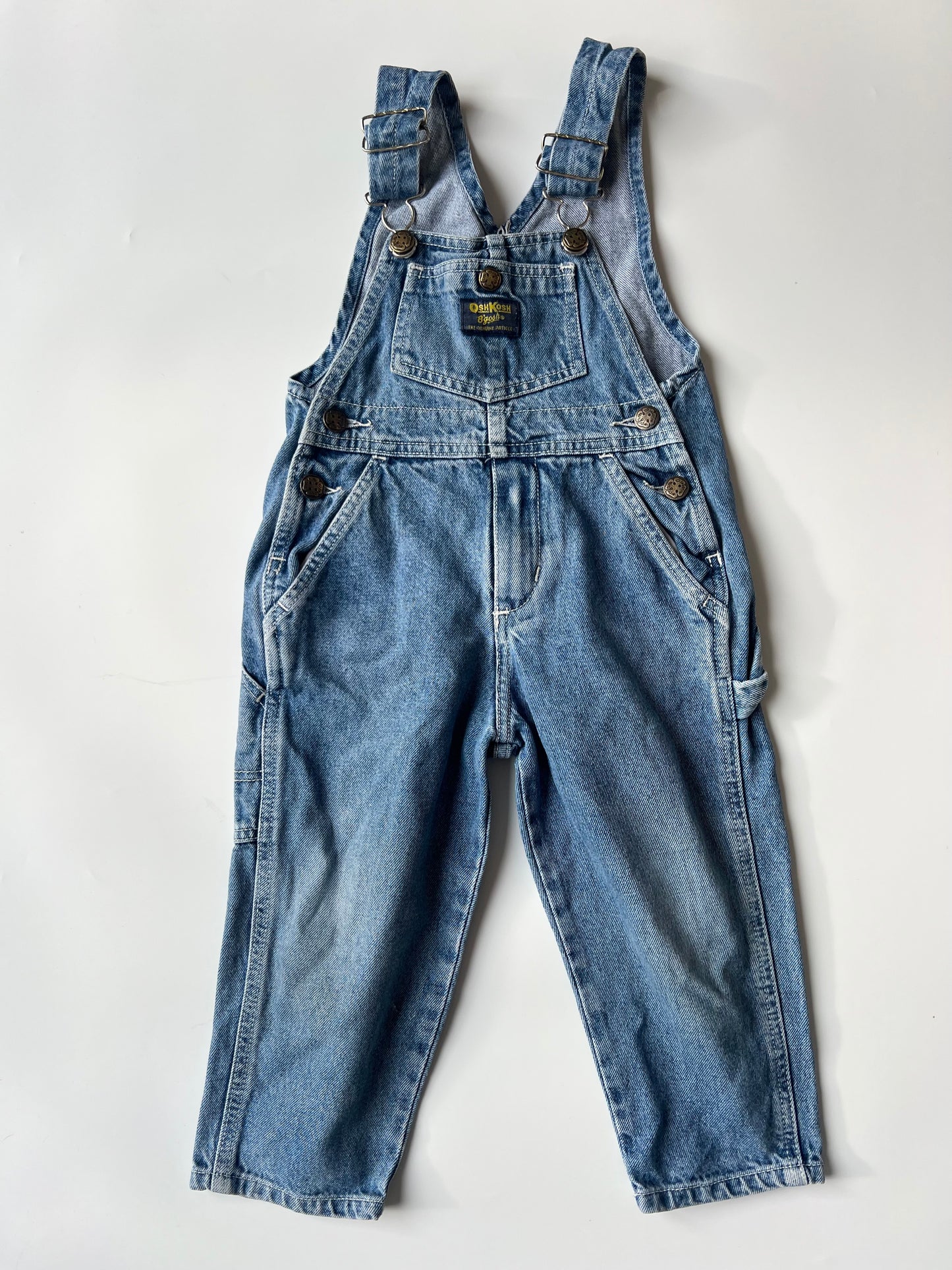 Vintage Classic Denim OshKosh Dungarees 2 years