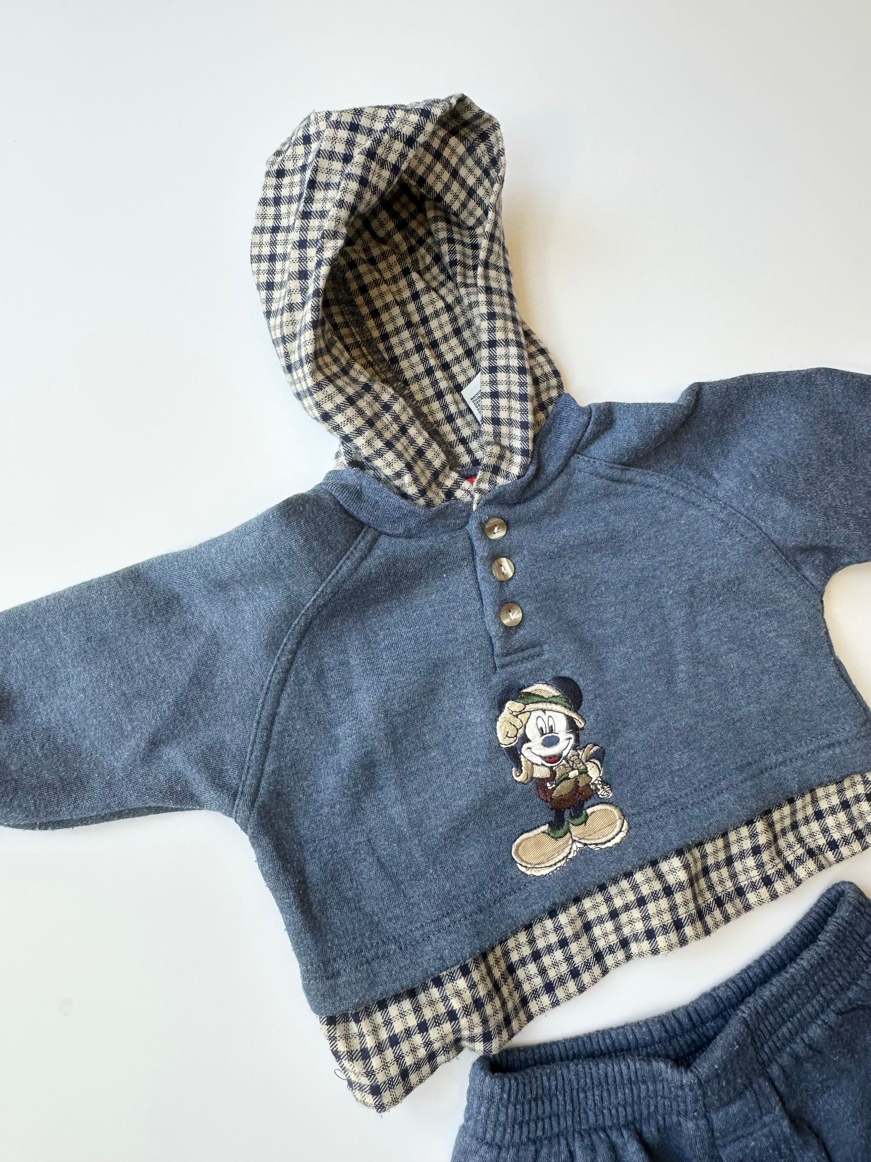 Vintage Disney Merch ❤️ Kids Mickey Mouse Tracksuit 12 Months