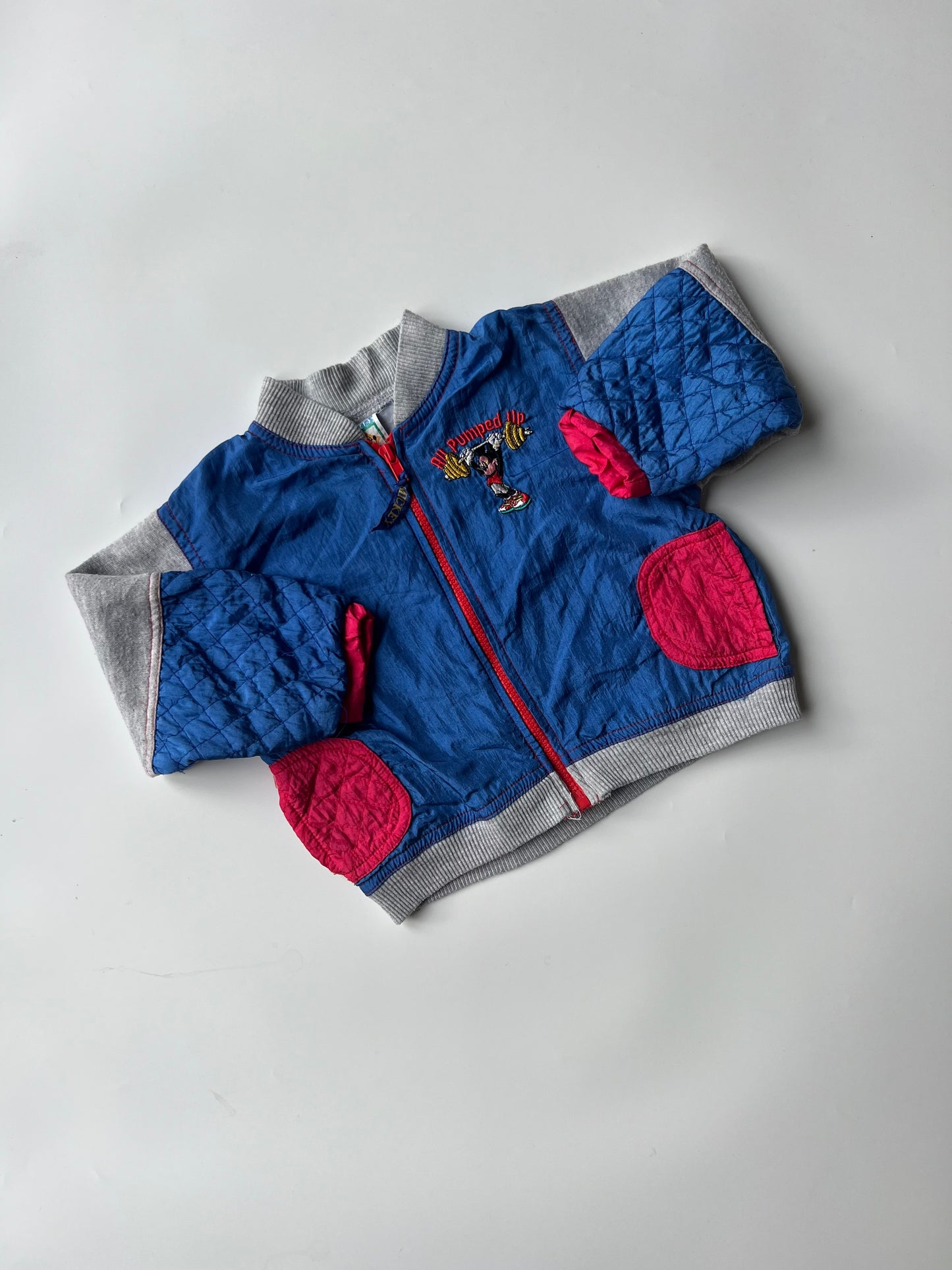 Vintage Mickey Mouse Disney Bomber Jacket - 2 Years